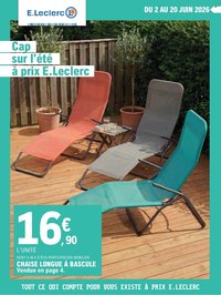 Catalogue E.LECLERC - SELECTION DEPART EN VACANCES