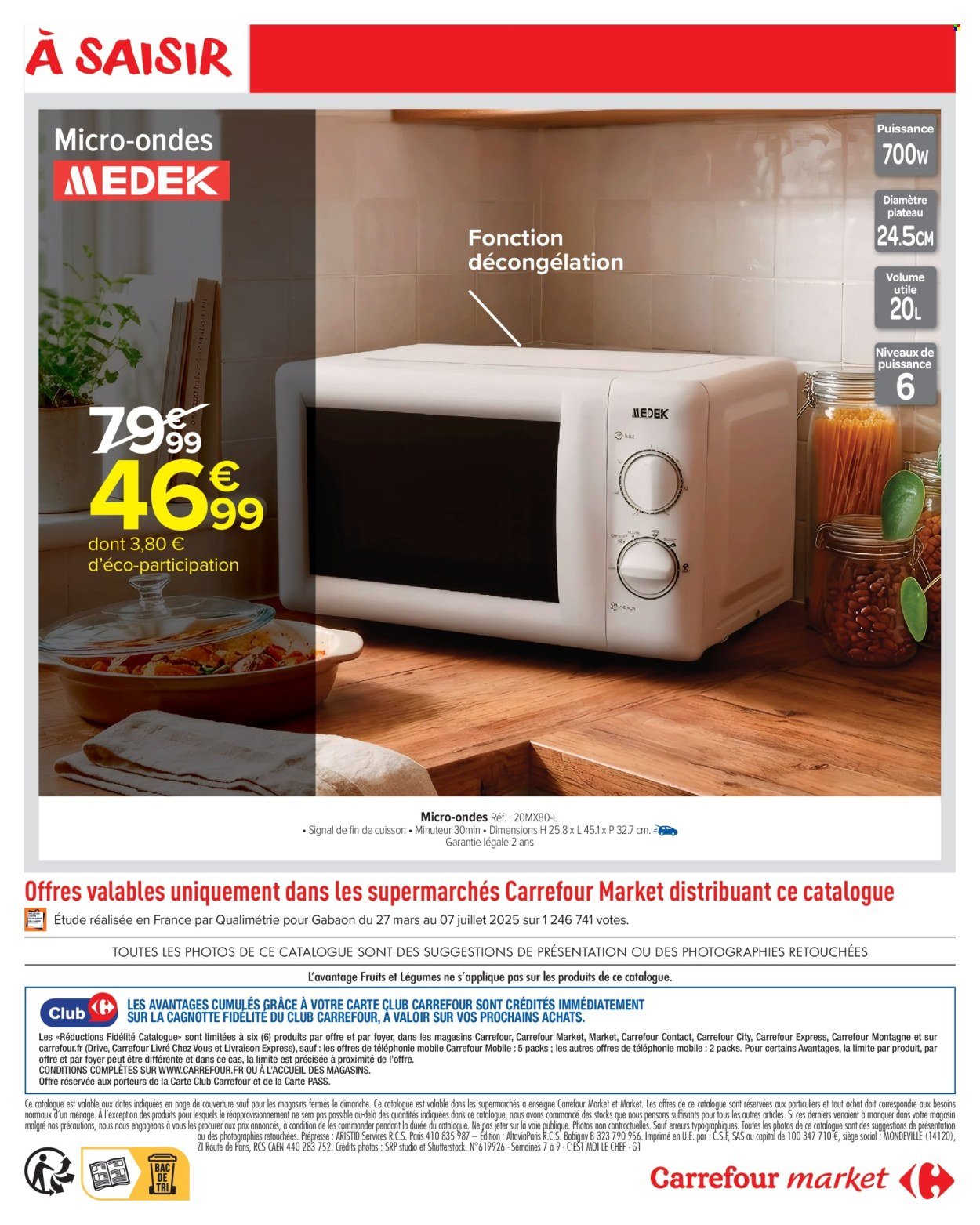 Catalogue CARREFOUR MARKET - PARTAGEONS LE GOÛT DU MIEUX MANGER (2026-02-10 - 2026-02-22)