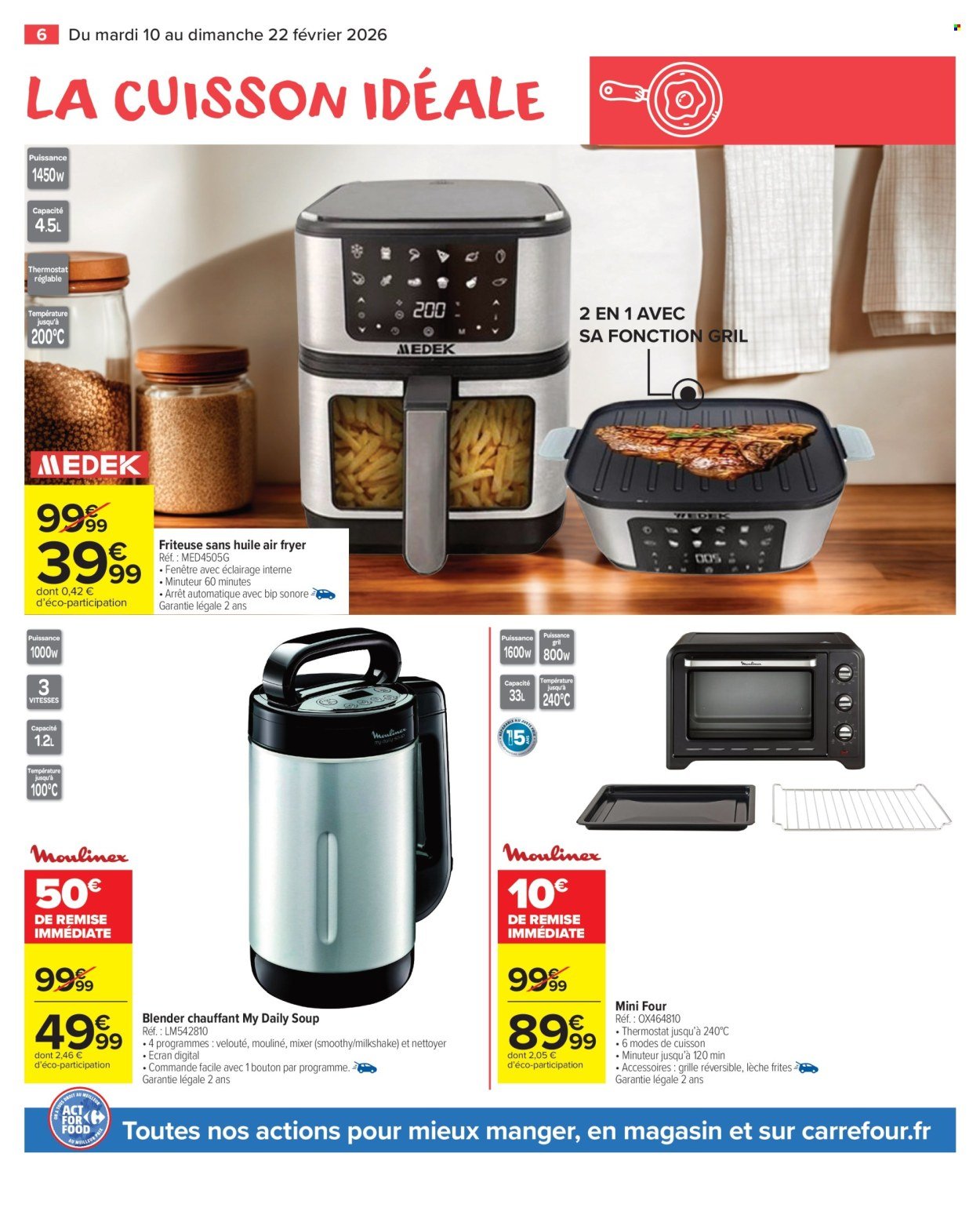 Catalogue CARREFOUR MARKET - PARTAGEONS LE GOÛT DU MIEUX MANGER (2026-02-10 - 2026-02-22)