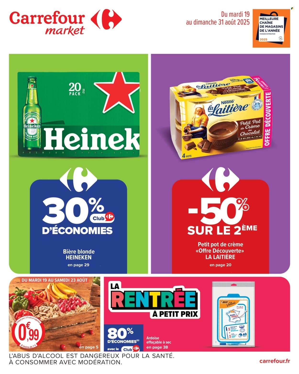 Catalogue CARREFOUR MARKET - LA RENTRÉE À PETIT PRIX (2025-08-19 - 2025-08-31)