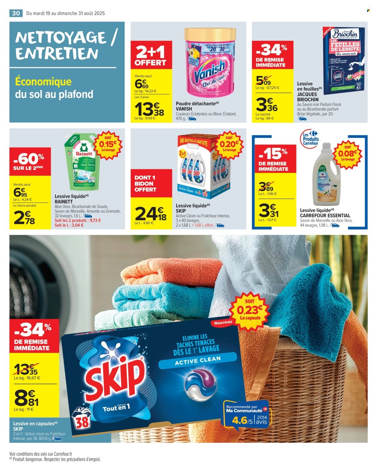 Catalogue CARREFOUR MARKET - LA RENTRÉE À PETIT PRIX (2025-08-19 - 2025-08-31)