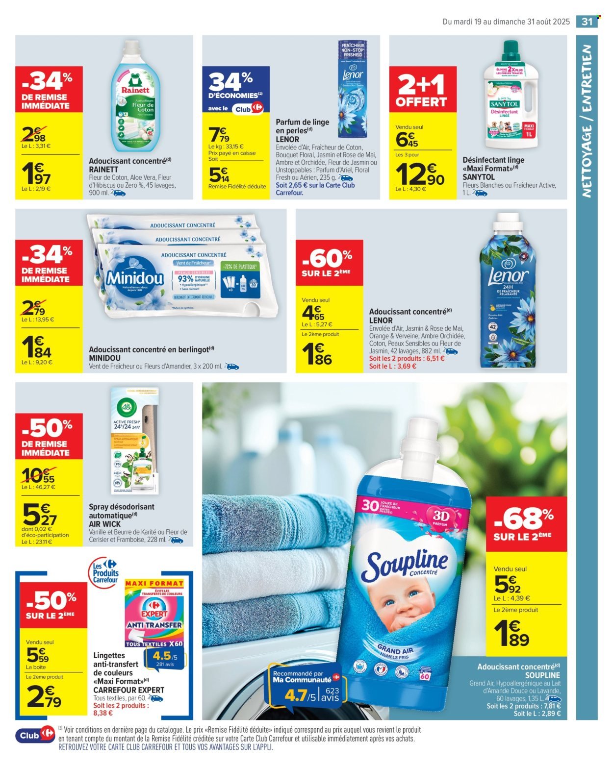 Catalogue CARREFOUR MARKET - LA RENTRÉE À PETIT PRIX (2025-08-19 - 2025-08-31)