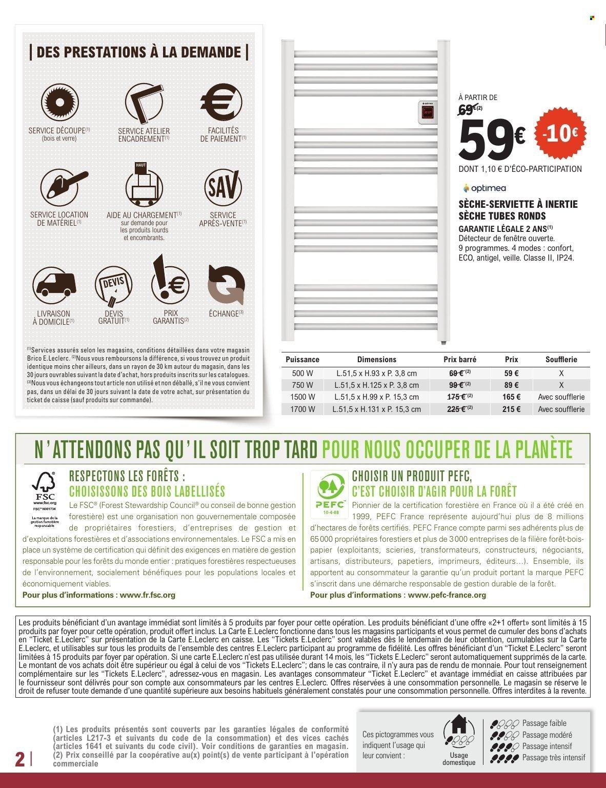 Catalogue E.LECLERC - TRAFIC BRICO - ARRIVAGES