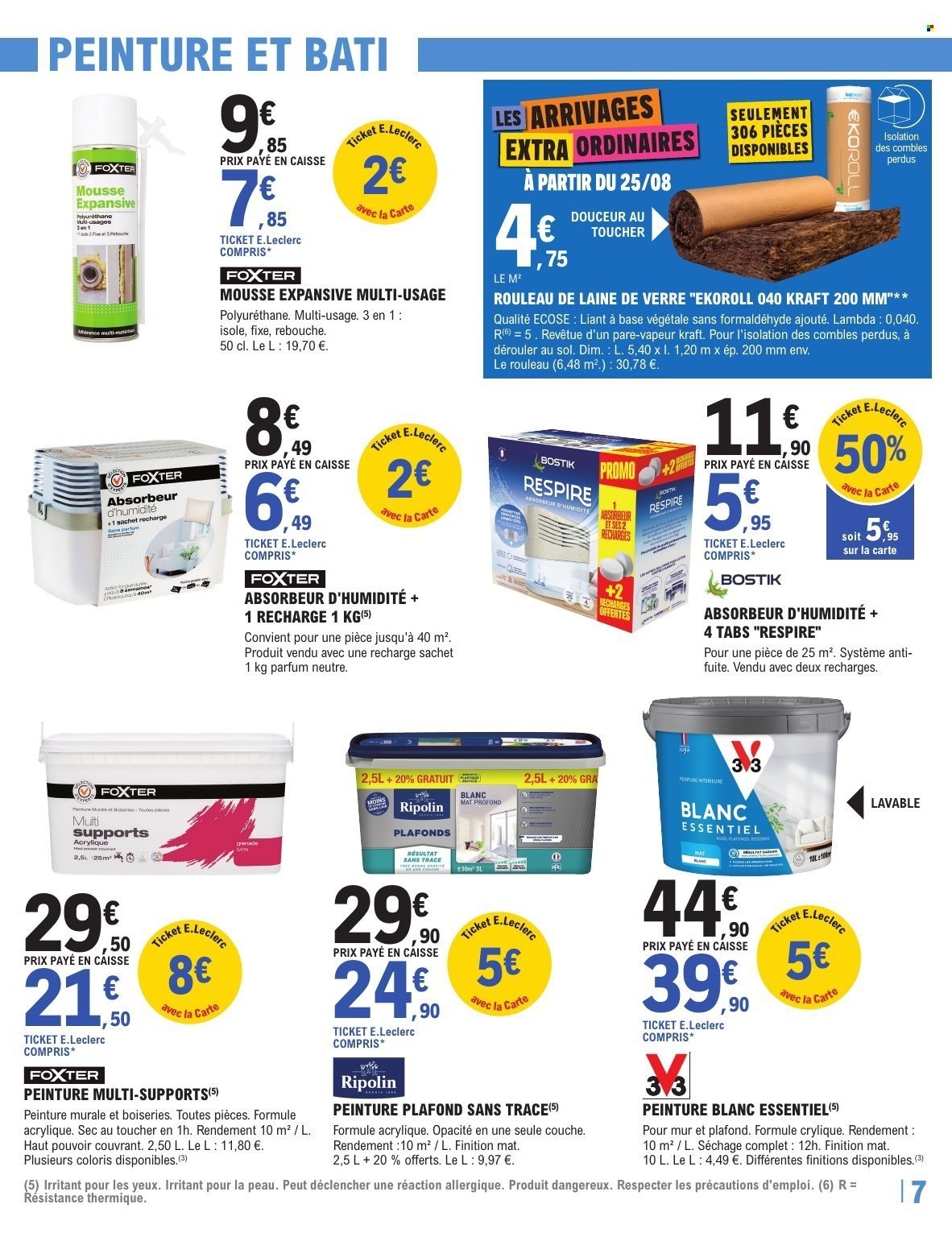 Catalogue E.LECLERC - TRAFIC BRICO - ARRIVAGES