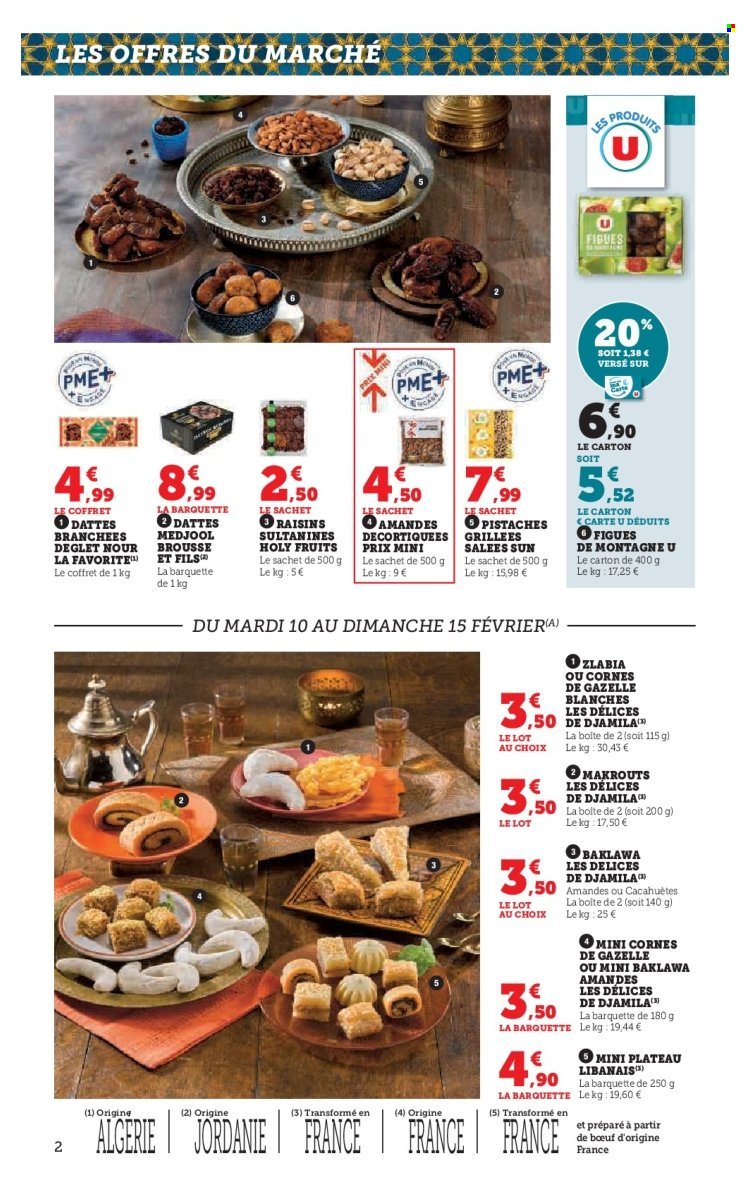 Catalogue U EXPRESS - Saveurs d'Orient à prix bas (2026-02-10 - 2026-02-22)