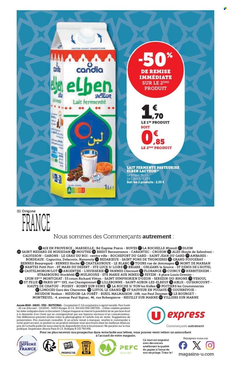 Catalogue U EXPRESS - Saveurs d'Orient à prix bas