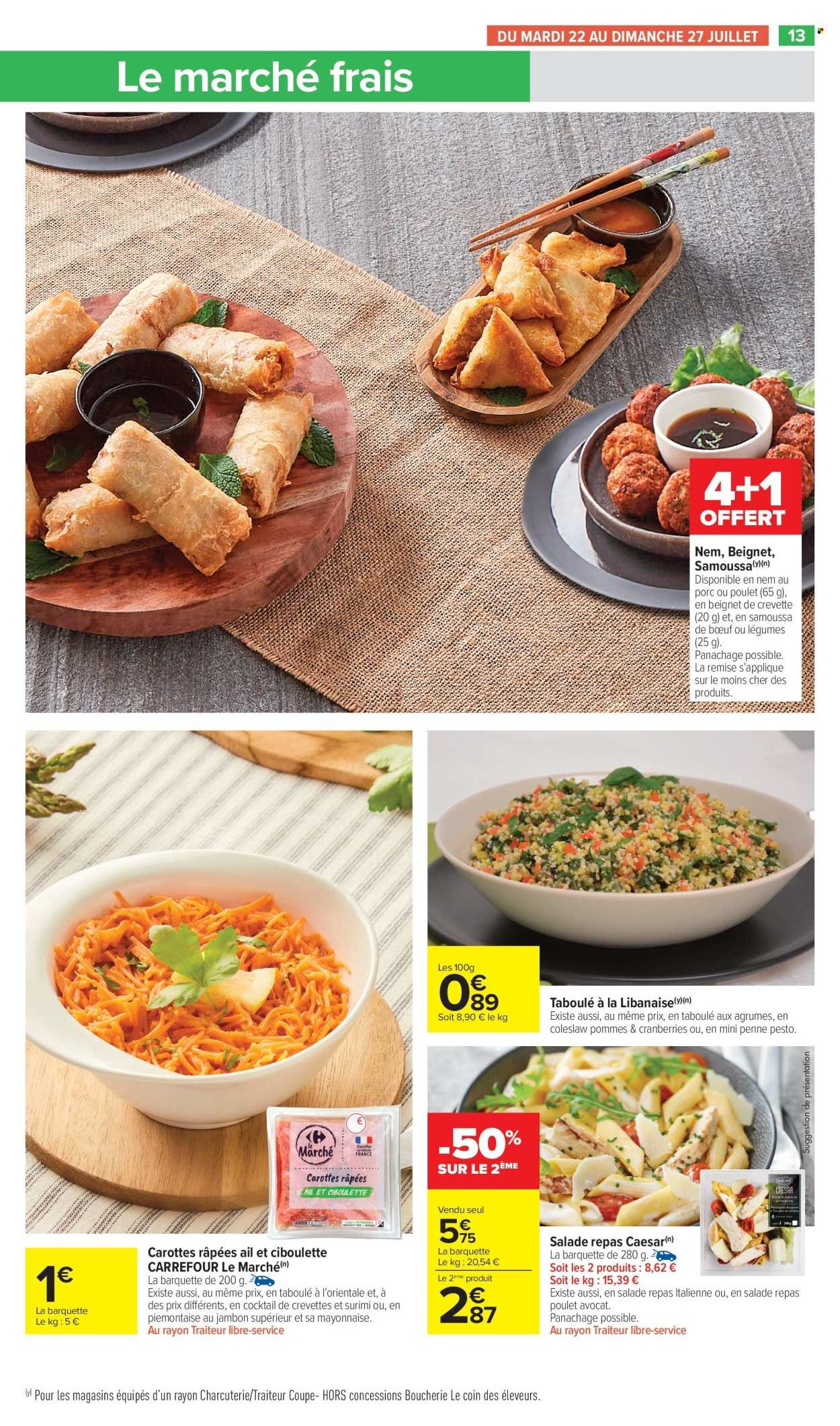 Catalogue CARREFOUR MARKET - AUTOUR DE L'ÉTÉ (2025-07-22 - 2025-08-03)