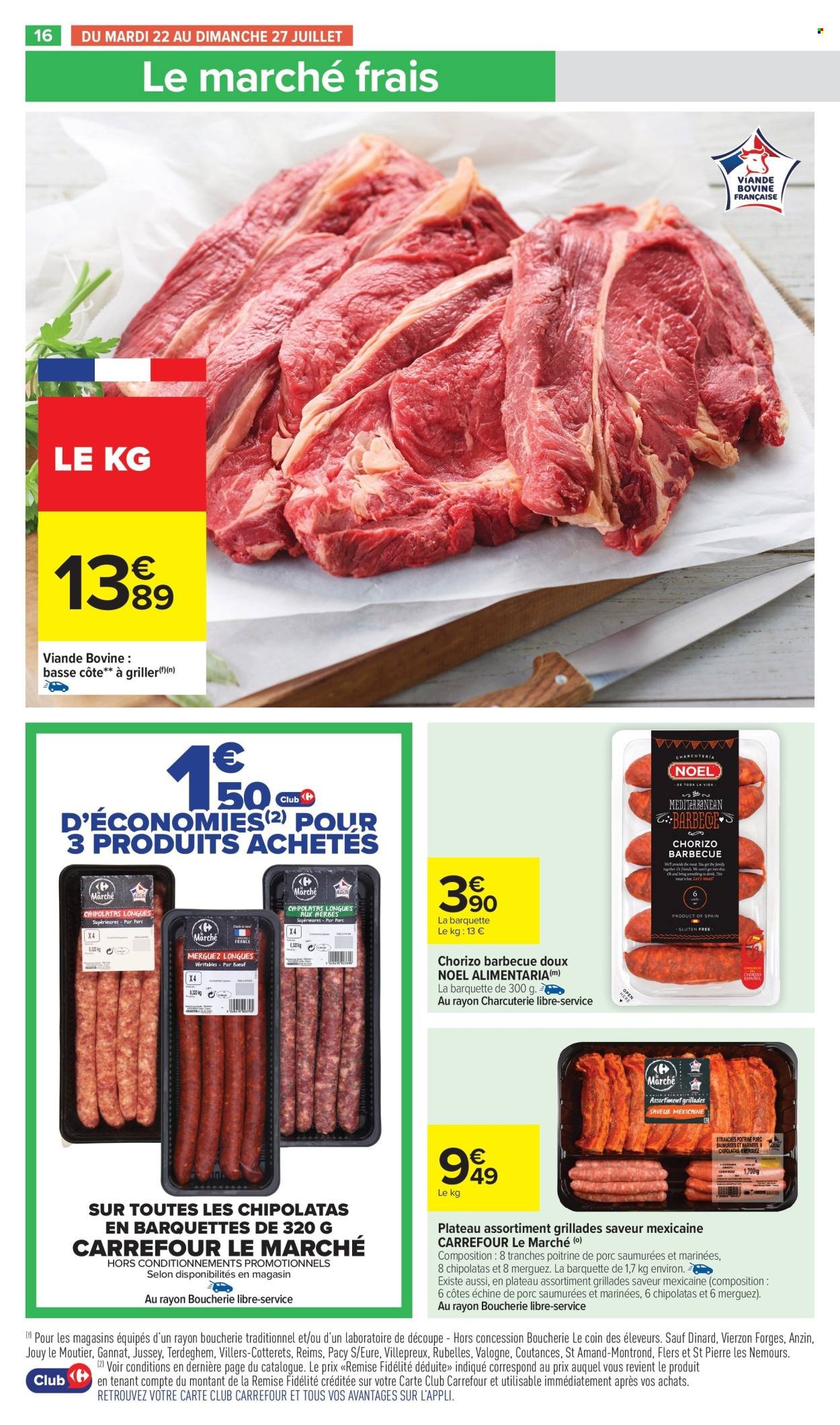 Catalogue CARREFOUR MARKET - AUTOUR DE L'ÉTÉ (2025-07-22 - 2025-08-03)