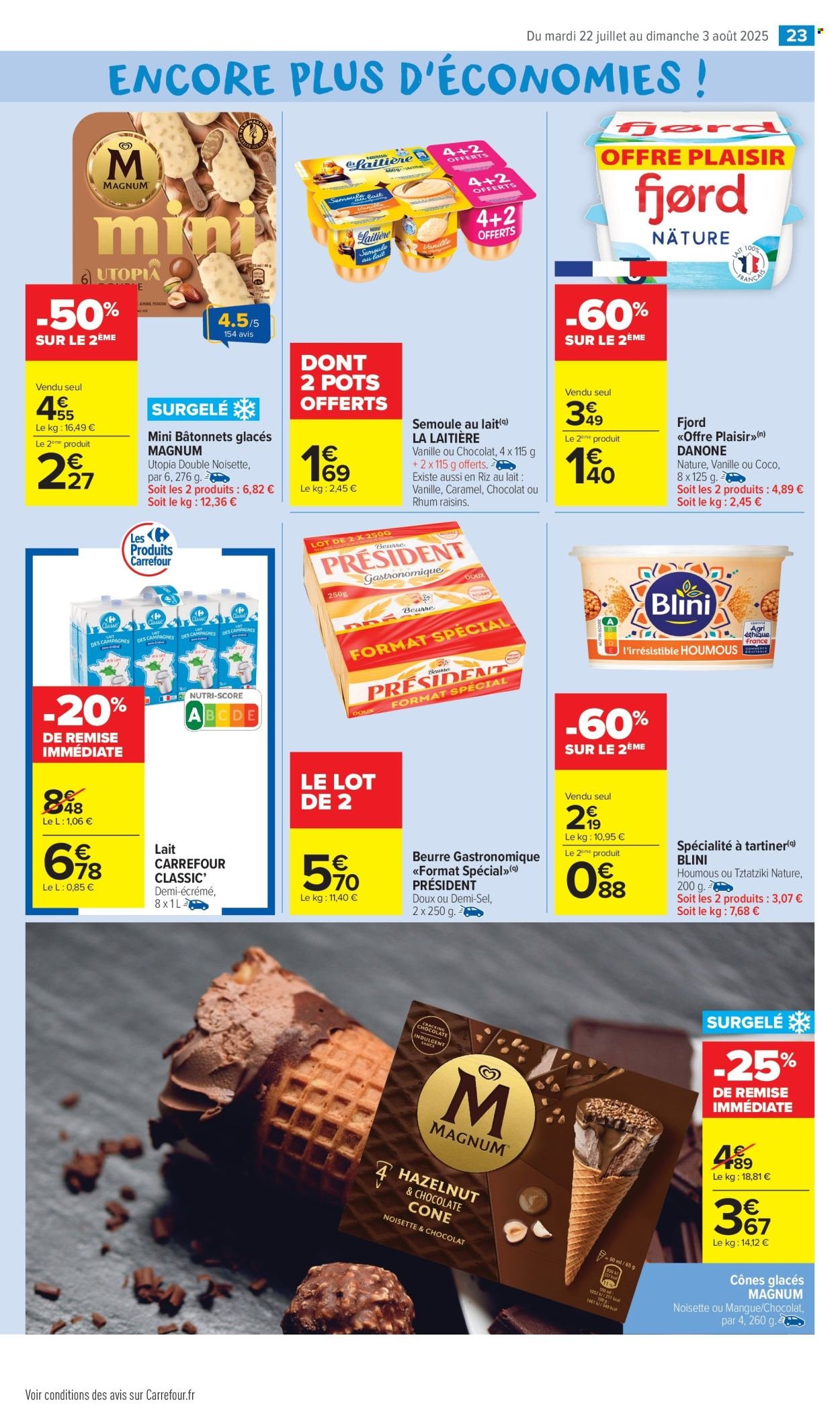 Catalogue CARREFOUR MARKET - AUTOUR DE L'ÉTÉ (2025-07-22 - 2025-08-03)