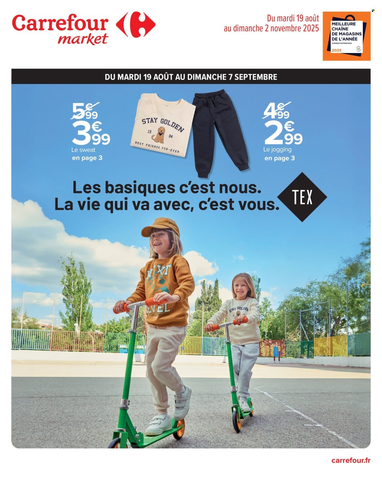 Catalogue CARREFOUR MARKET - TEXTILE 3 (2025-08-19 - 2025-11-02)