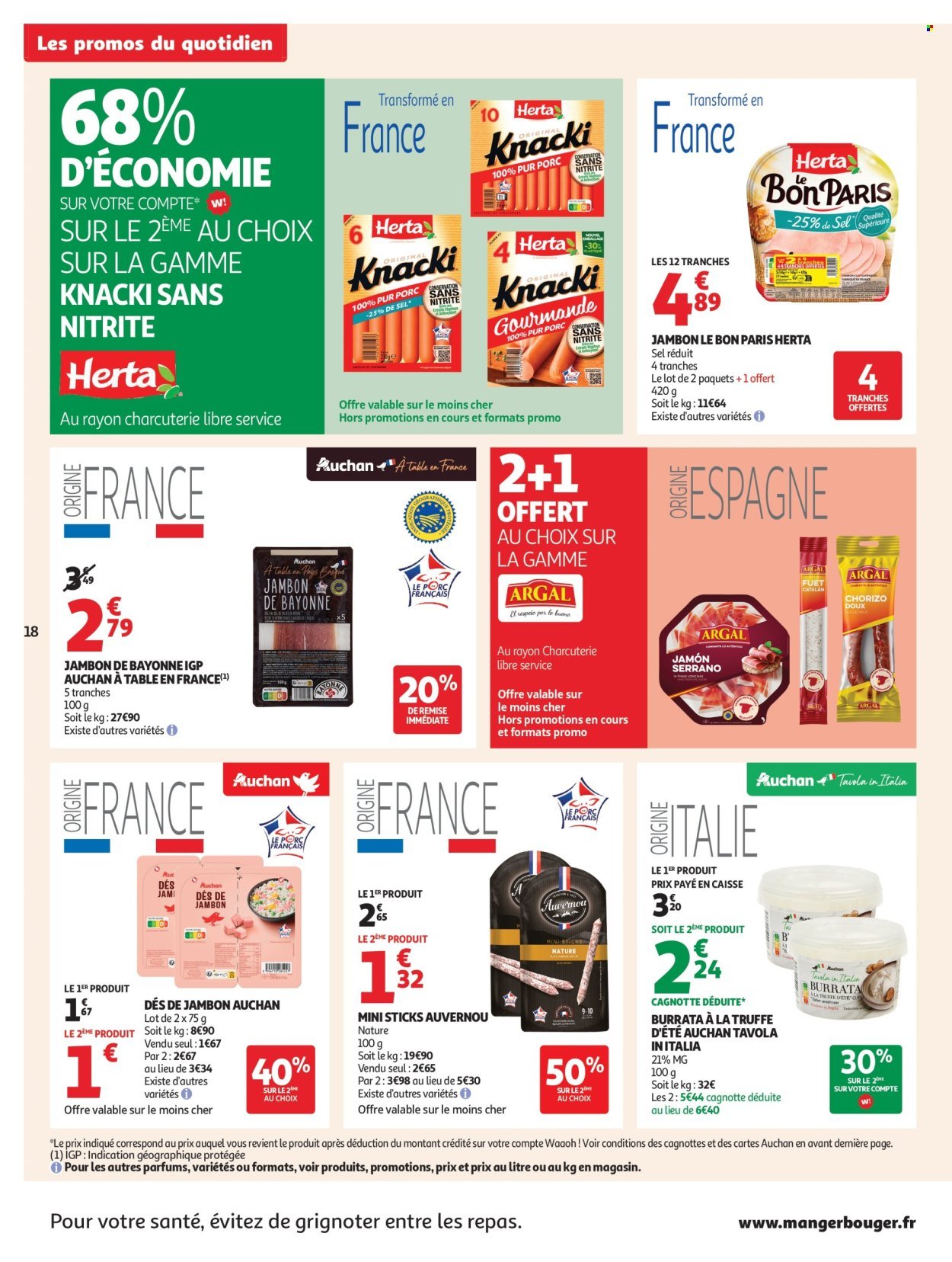 Catalogue AUCHAN - C'est bon de rentrer moins cher (2025-08-12 - 2025-08-24)