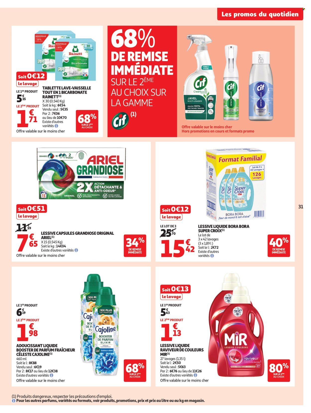 Catalogue AUCHAN - C'est bon de rentrer moins cher (2025-08-12 - 2025-08-24)