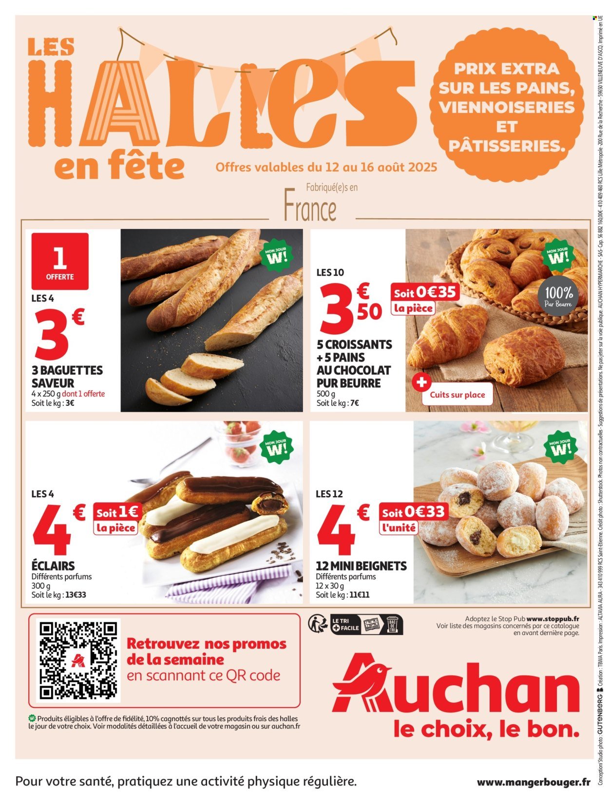Catalogue AUCHAN - C'est bon de rentrer moins cher (2025-08-12 - 2025-08-24)