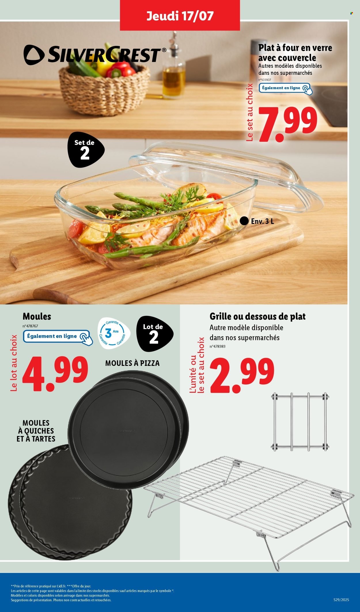 Catalogue LIDL - Les bonnes affaires de la semaine (2025-07-17 - 2025-07-21)