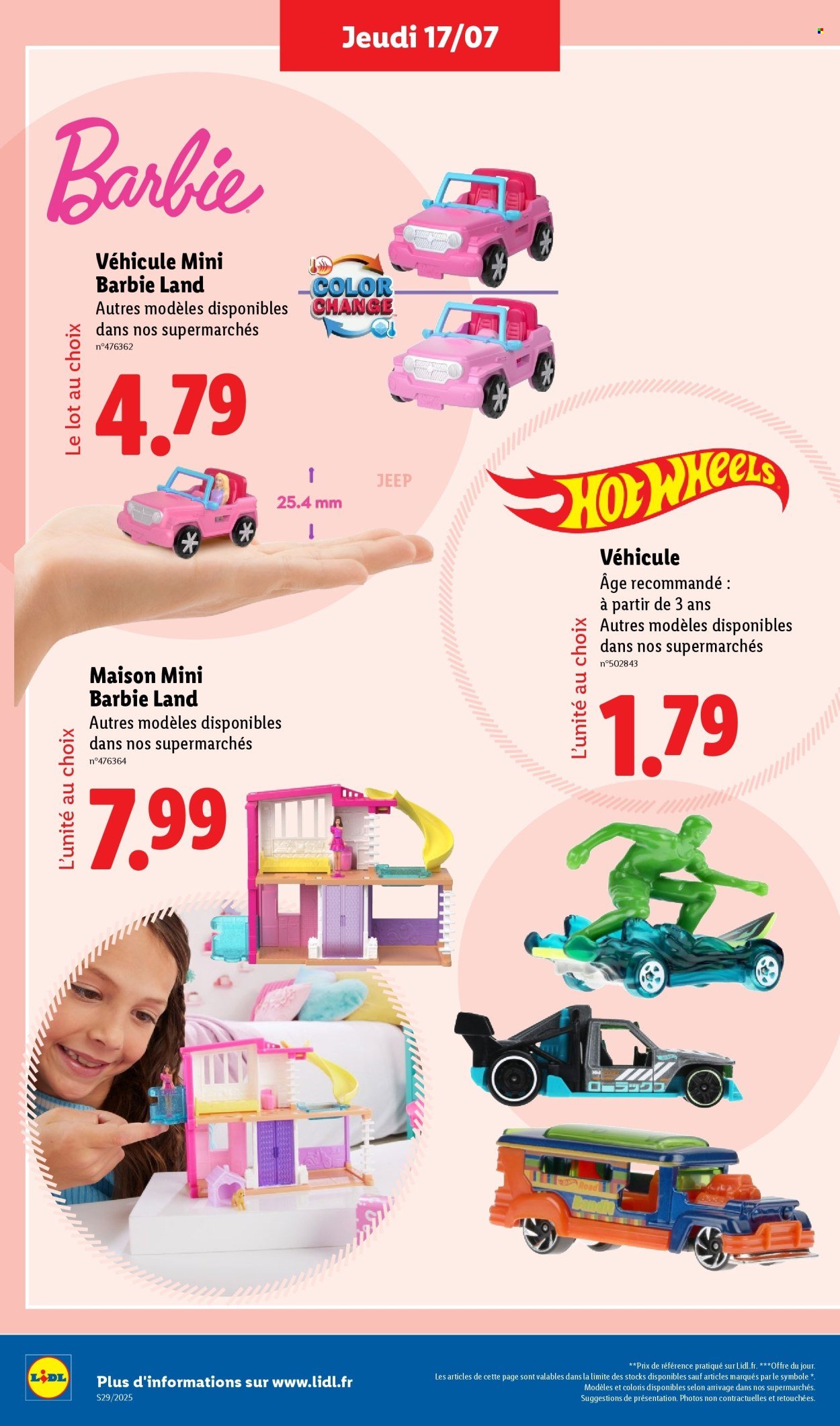 Catalogue LIDL - Les bonnes affaires de la semaine (2025-07-17 - 2025-07-21)