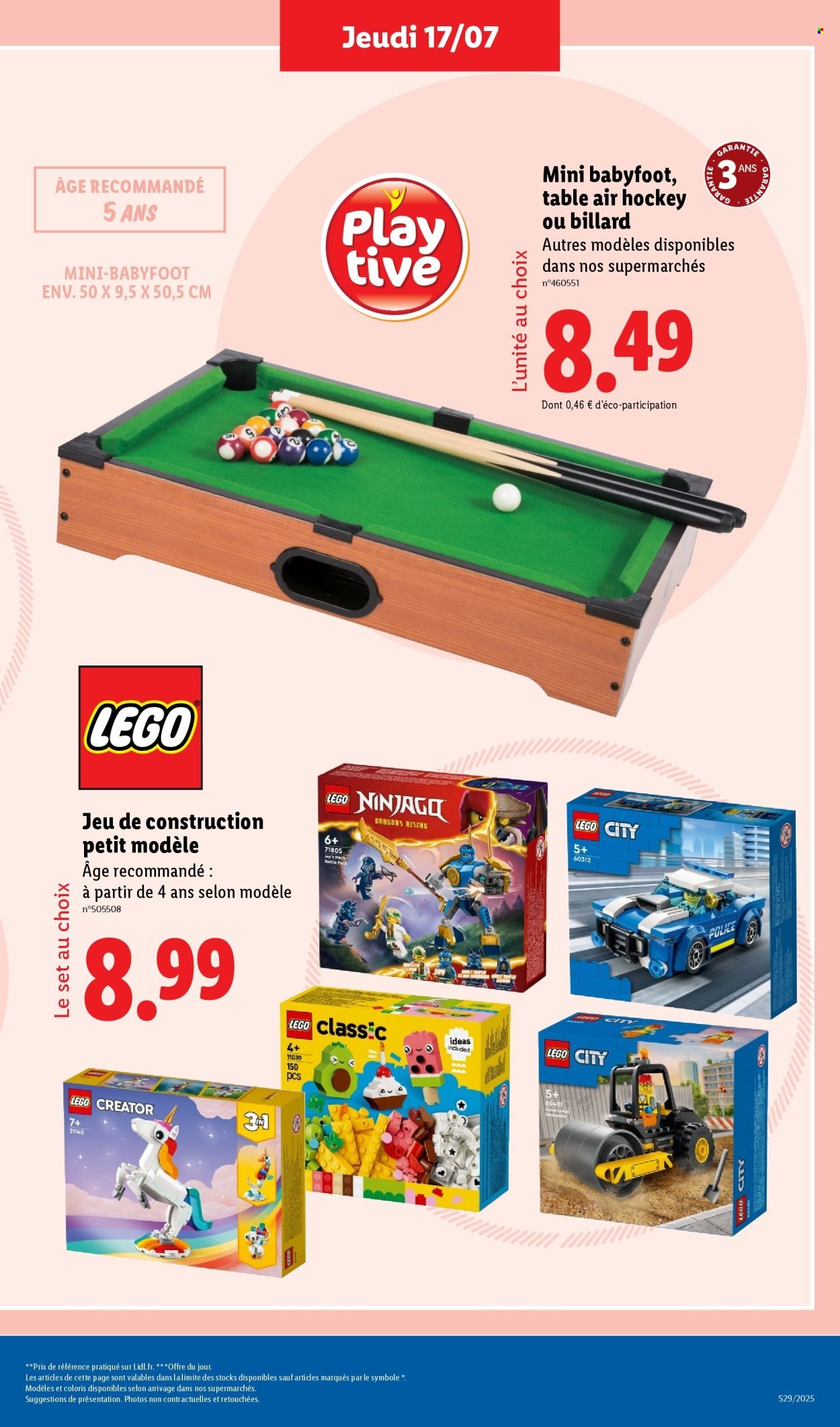 Catalogue LIDL - Les bonnes affaires de la semaine (2025-07-17 - 2025-07-21)