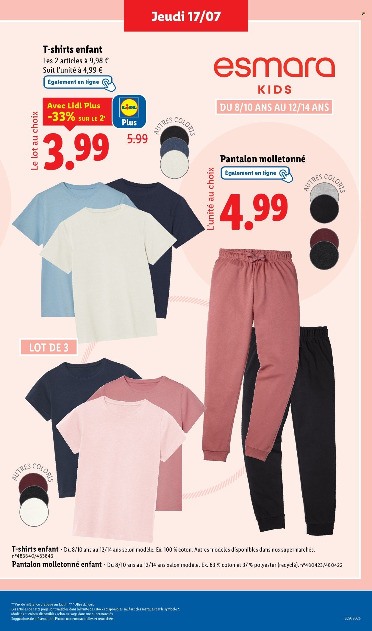Catalogue LIDL - Les bonnes affaires de la semaine (2025-07-17 - 2025-07-21)