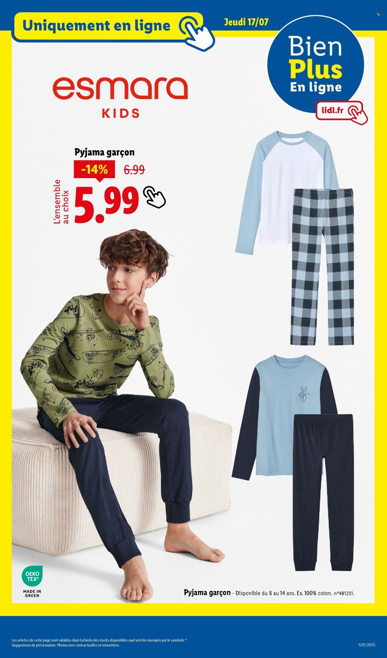 Catalogue LIDL - Les bonnes affaires de la semaine (2025-07-17 - 2025-07-21)