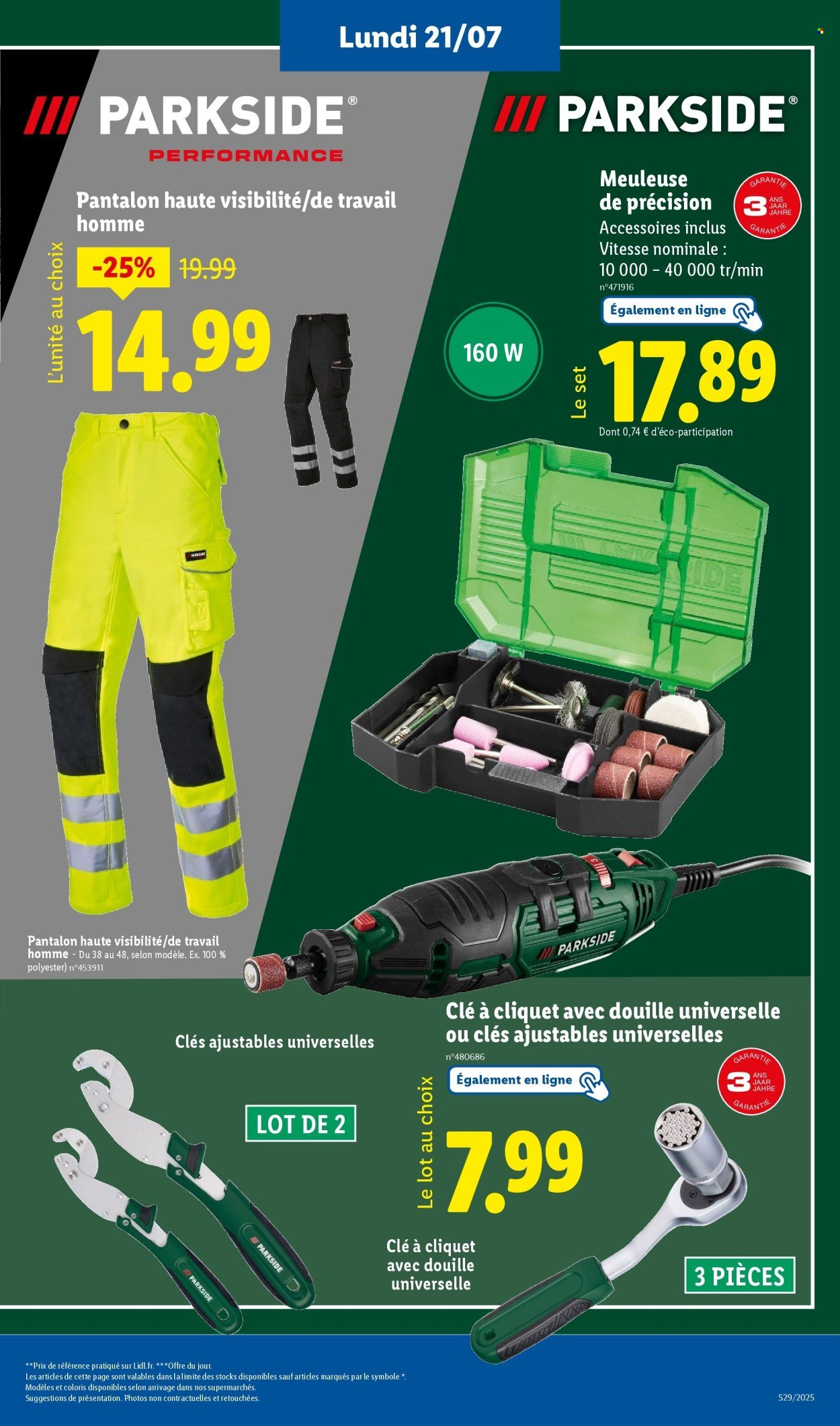 Catalogue LIDL - Les bonnes affaires de la semaine (2025-07-17 - 2025-07-21)