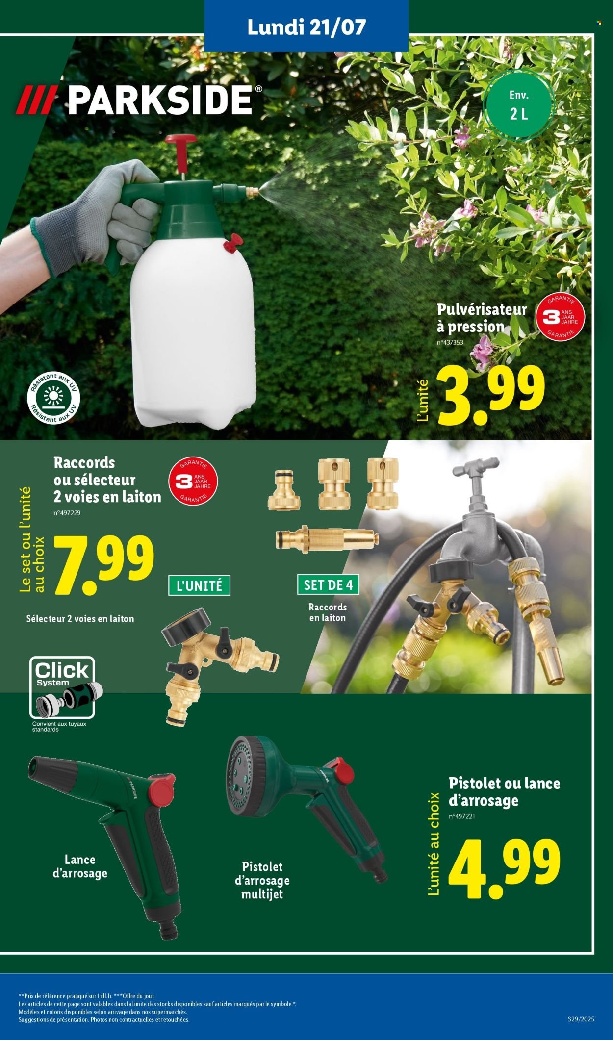 Catalogue LIDL - Les bonnes affaires de la semaine (2025-07-17 - 2025-07-21)