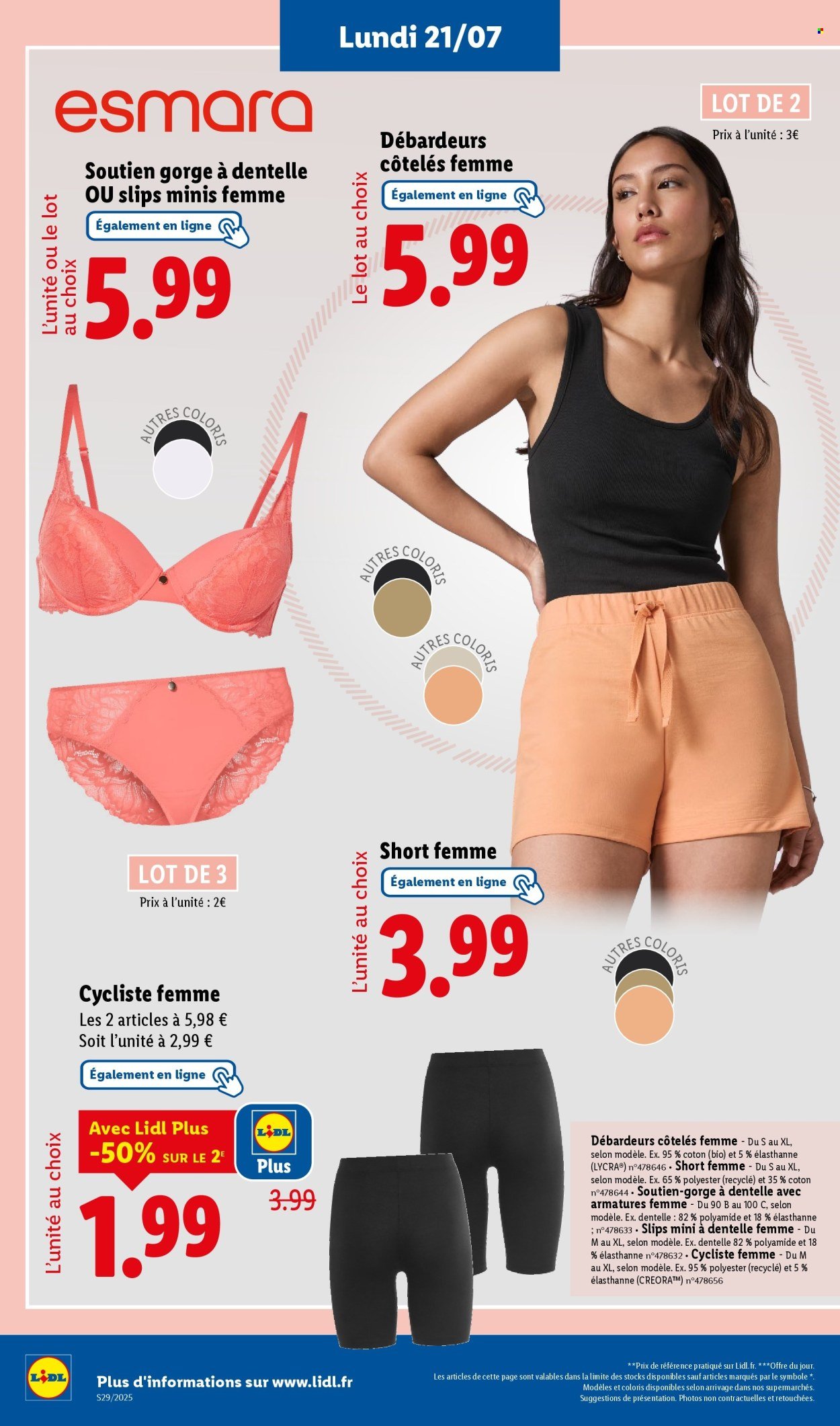 Catalogue LIDL - Les bonnes affaires de la semaine (2025-07-17 - 2025-07-21)