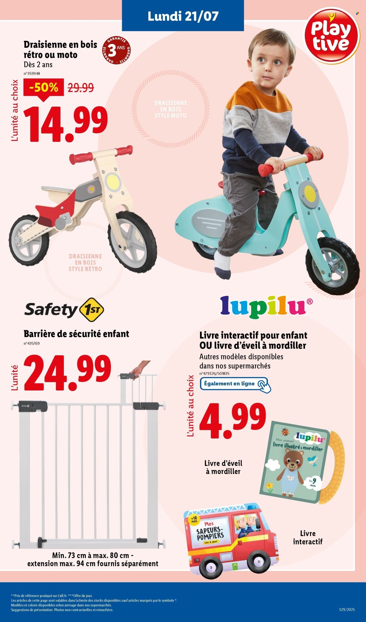 Catalogue LIDL - Les bonnes affaires de la semaine (2025-07-17 - 2025-07-21)