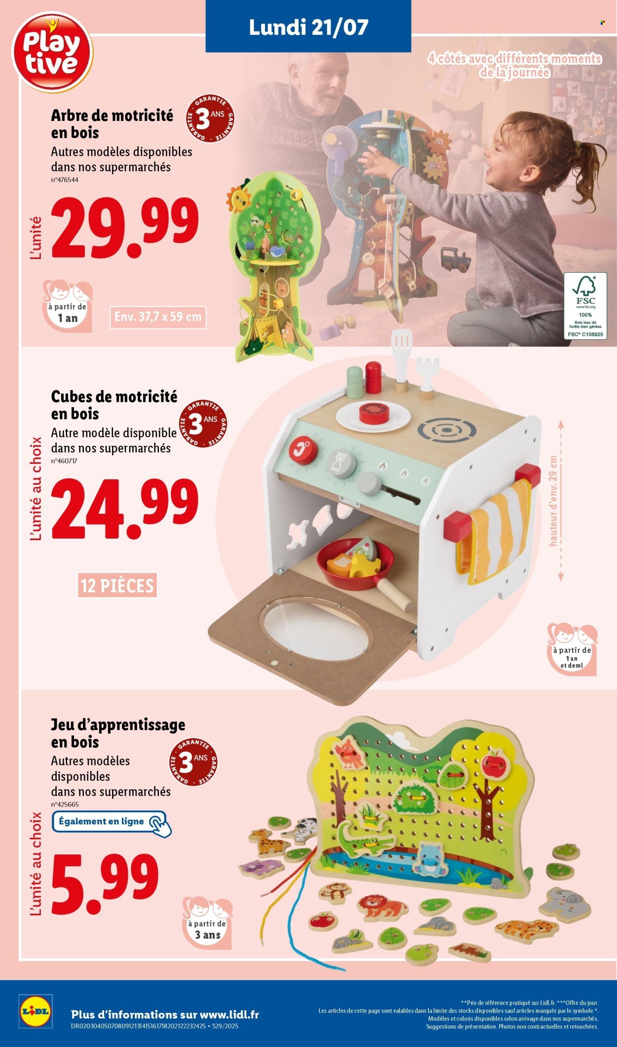 Catalogue LIDL - Les bonnes affaires de la semaine (2025-07-17 - 2025-07-21)