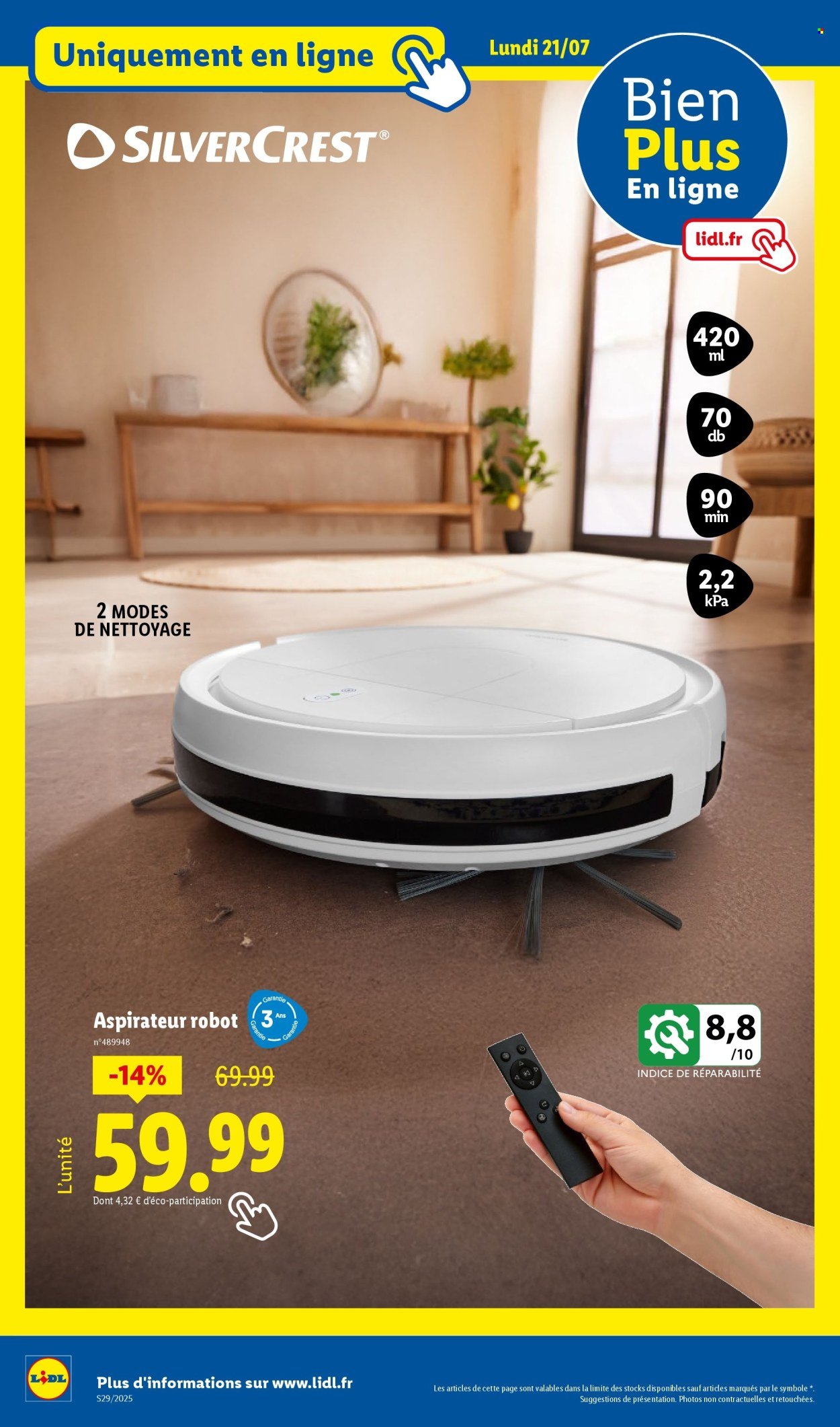 Catalogue LIDL - Les bonnes affaires de la semaine (2025-07-17 - 2025-07-21)