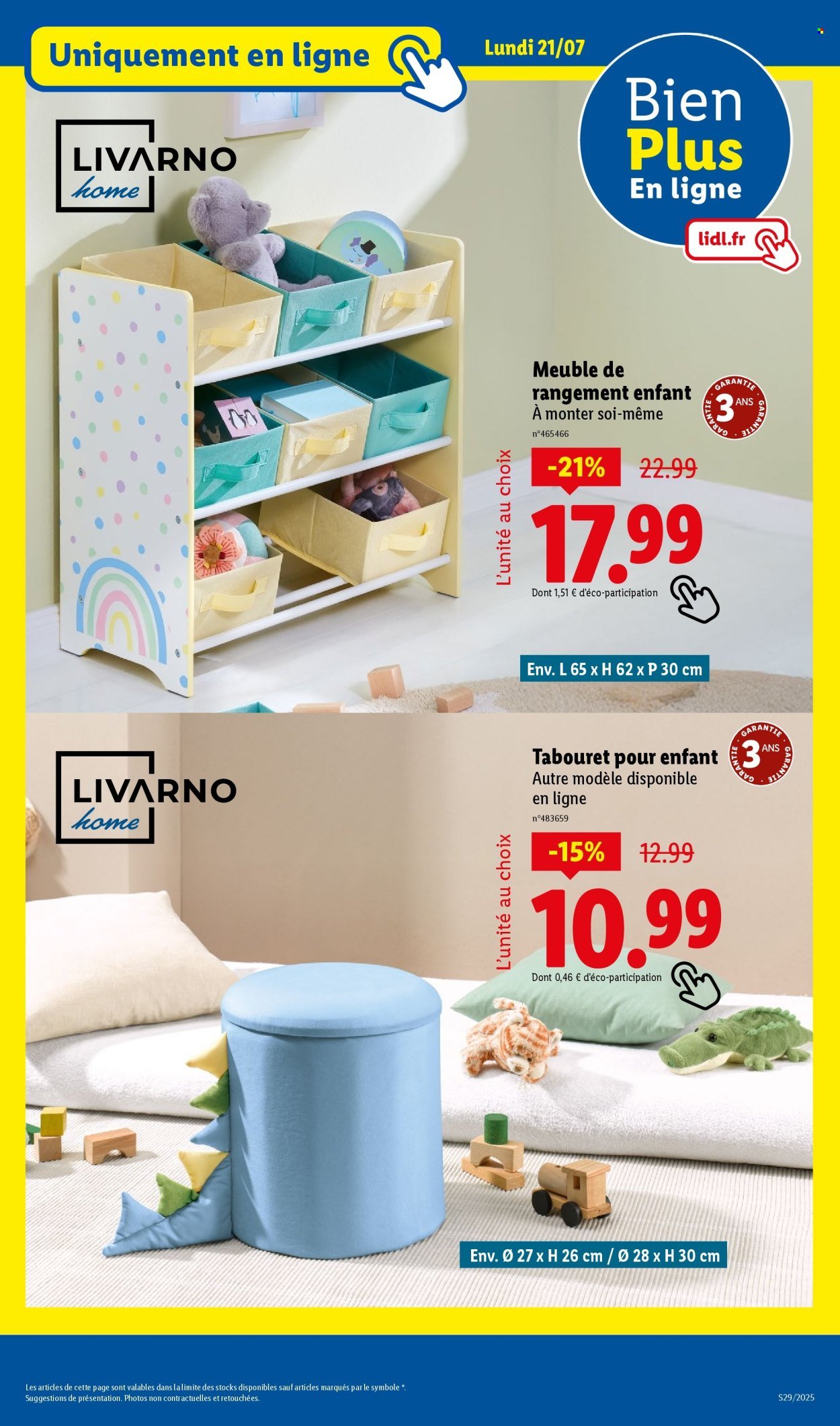 Catalogue LIDL - Les bonnes affaires de la semaine (2025-07-17 - 2025-07-21)