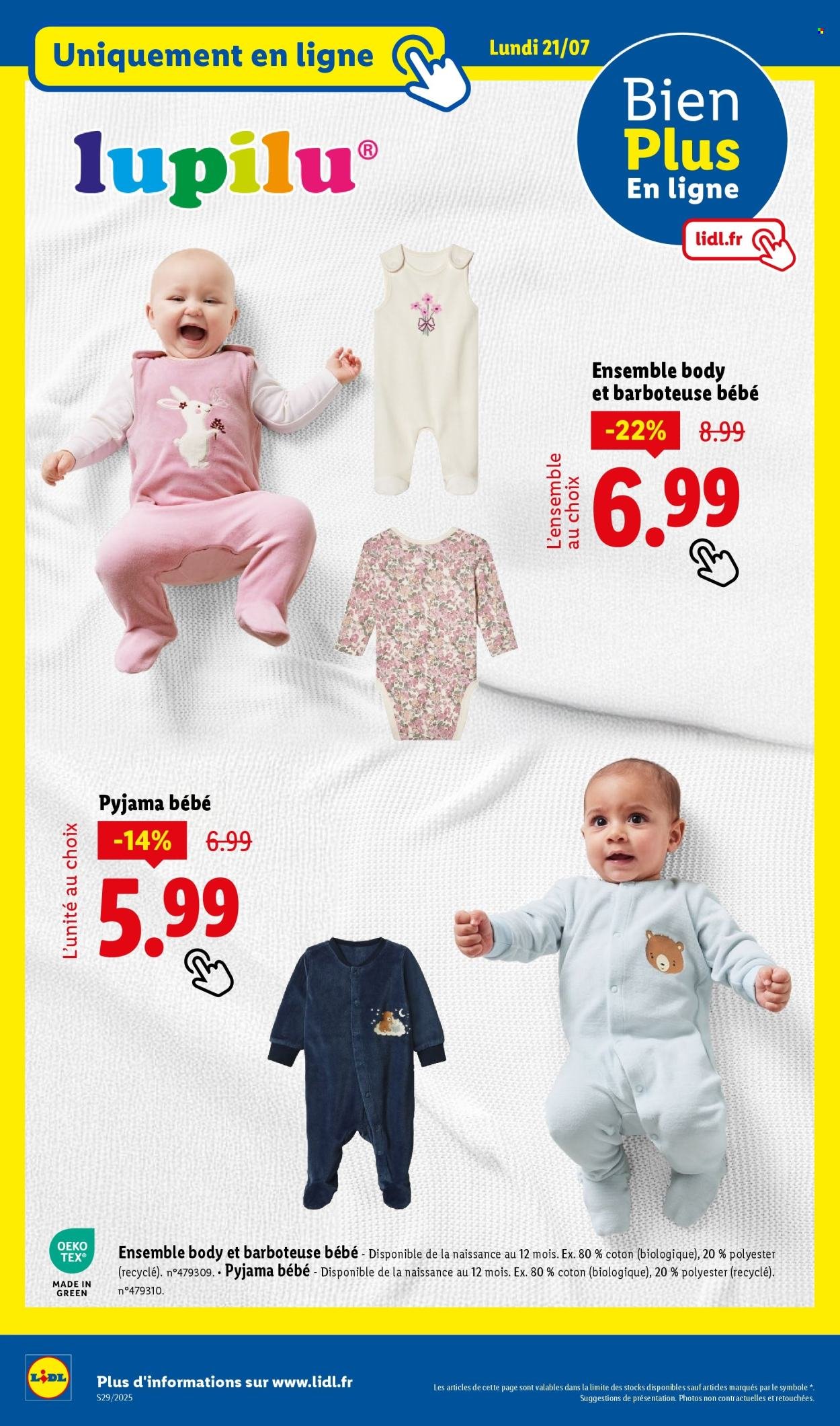 Catalogue LIDL - Les bonnes affaires de la semaine (2025-07-17 - 2025-07-21)