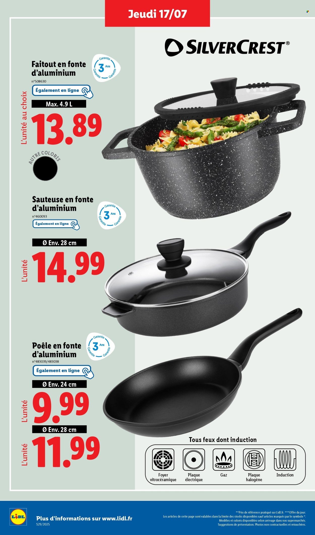 Catalogue LIDL - Les bonnes affaires de la semaine (2025-07-17 - 2025-07-21)