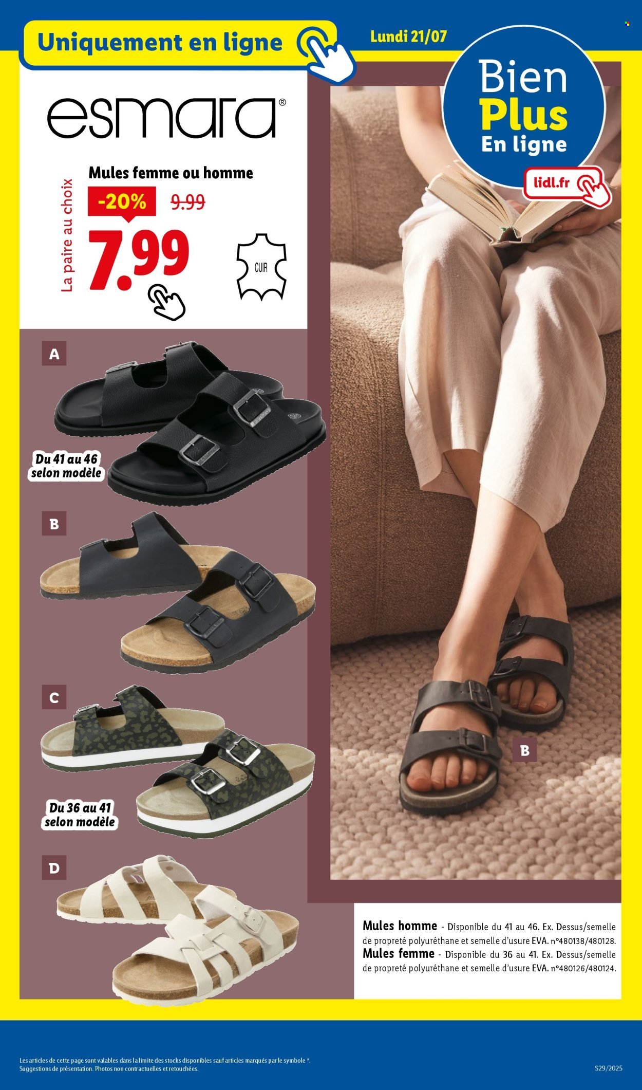 Catalogue LIDL - Les bonnes affaires de la semaine (2025-07-17 - 2025-07-21)