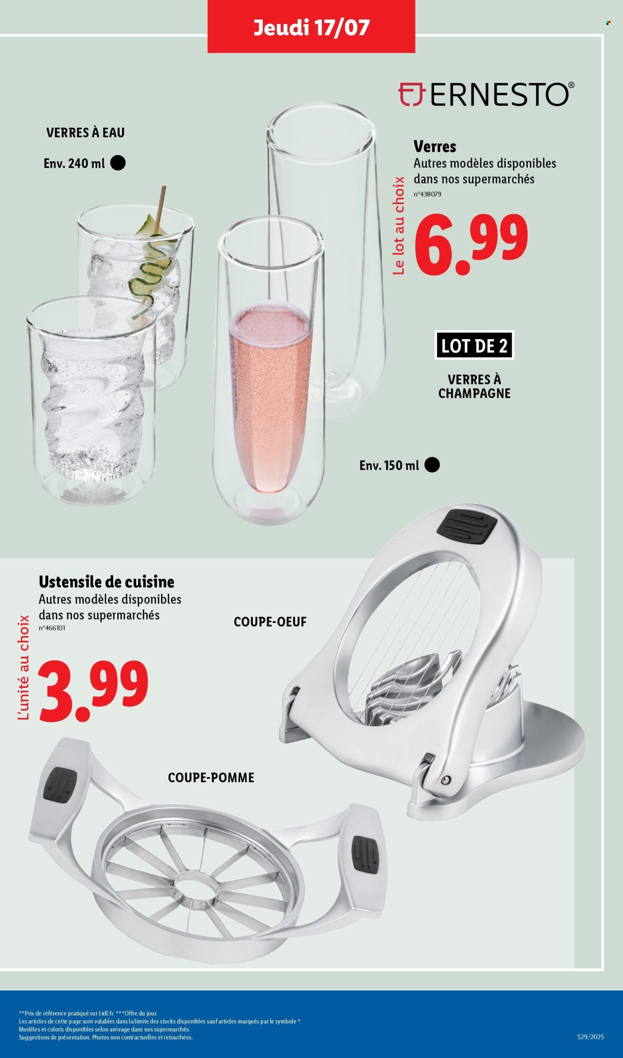 Catalogue LIDL - Les bonnes affaires de la semaine (2025-07-17 - 2025-07-21)