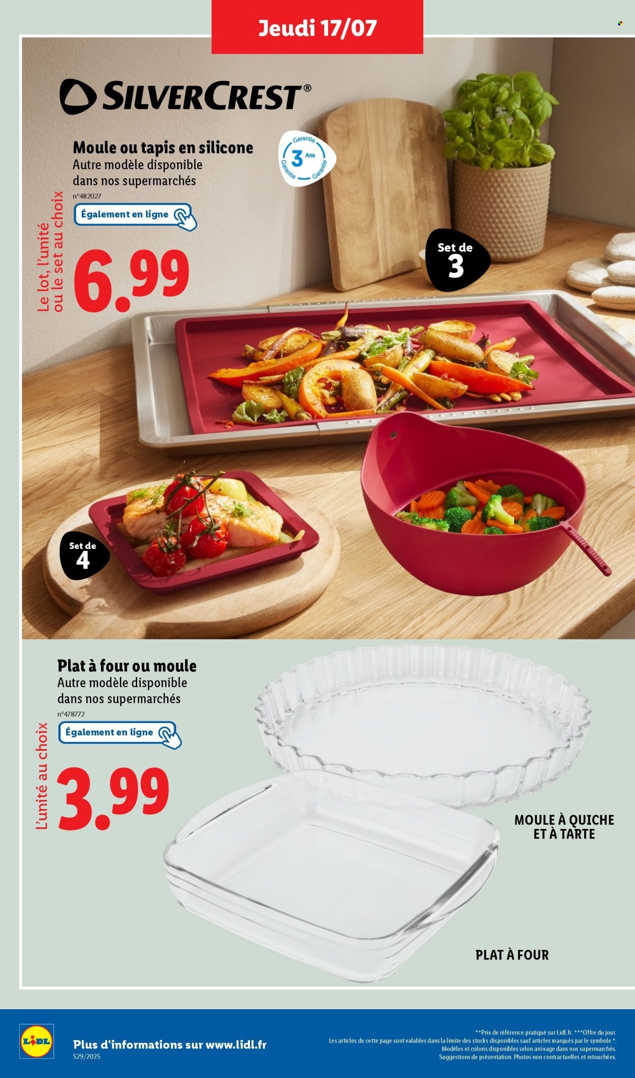 Catalogue LIDL - Les bonnes affaires de la semaine (2025-07-17 - 2025-07-21)