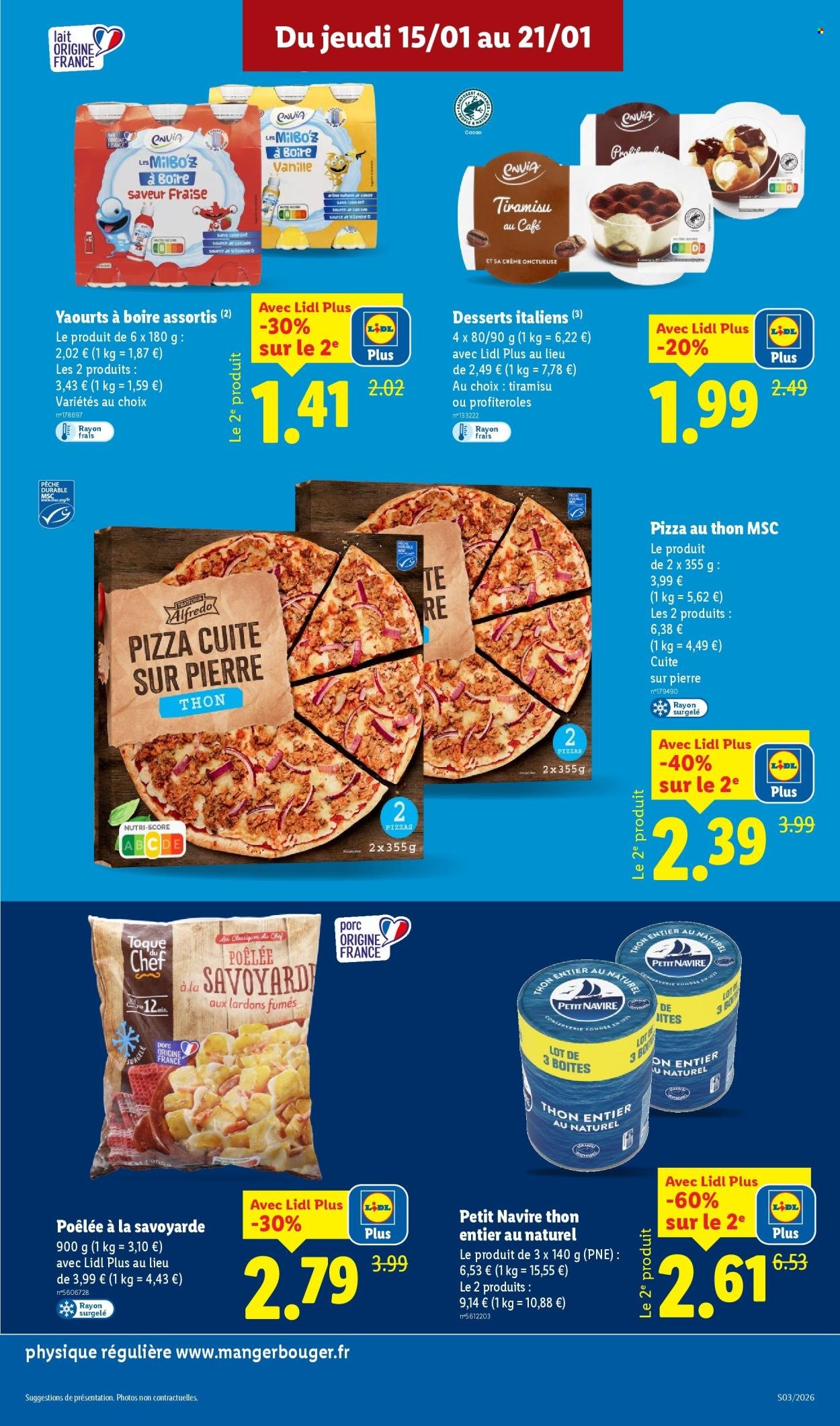 Catalogue LIDL - Les promos de la semaine (2026-01-15 - 2026-01-21)