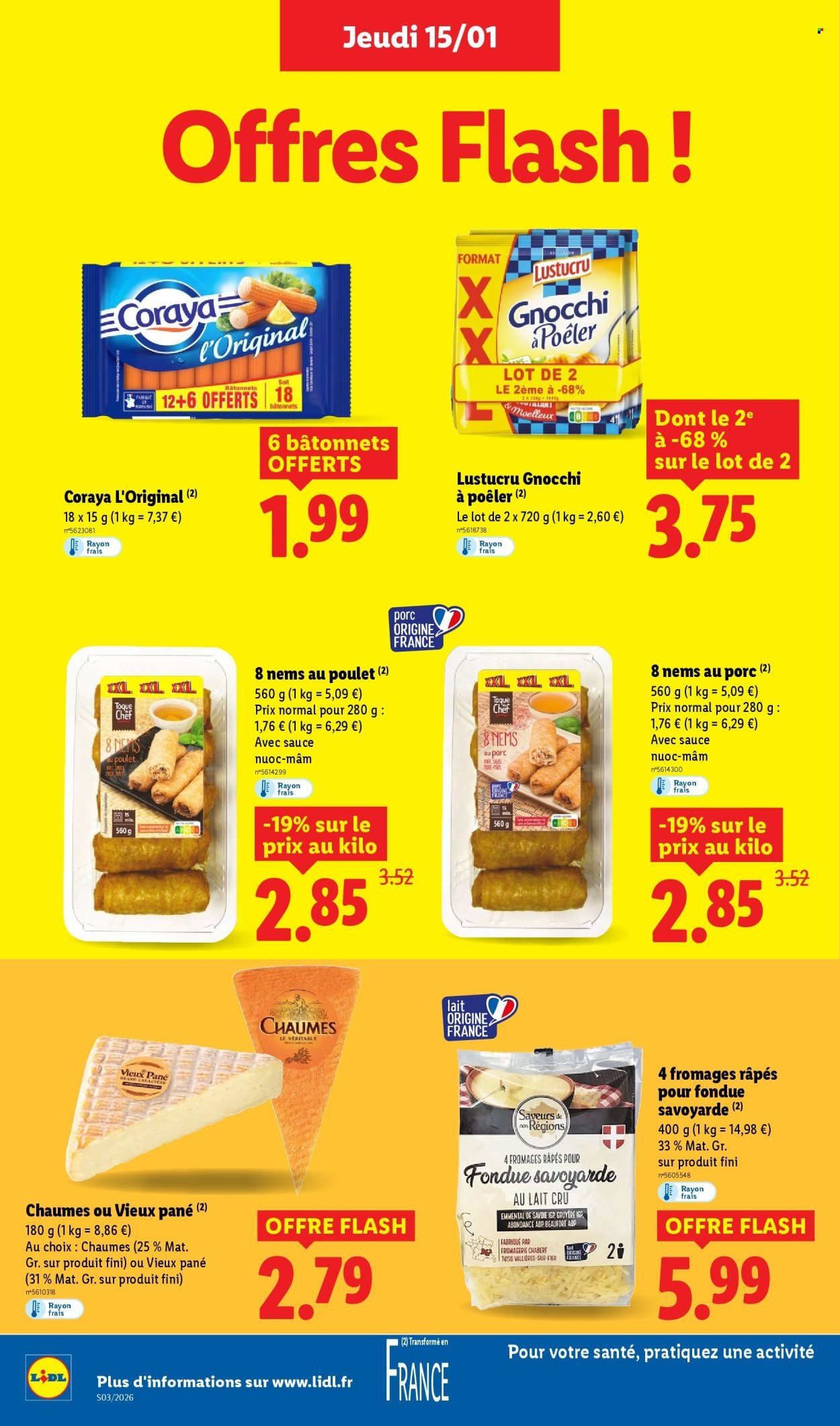 Catalogue LIDL - Les promos de la semaine (2026-01-15 - 2026-01-21)