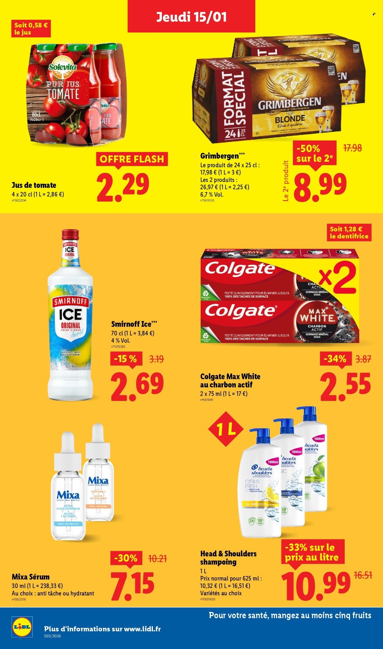 Catalogue LIDL - Les promos de la semaine (2026-01-15 - 2026-01-21)