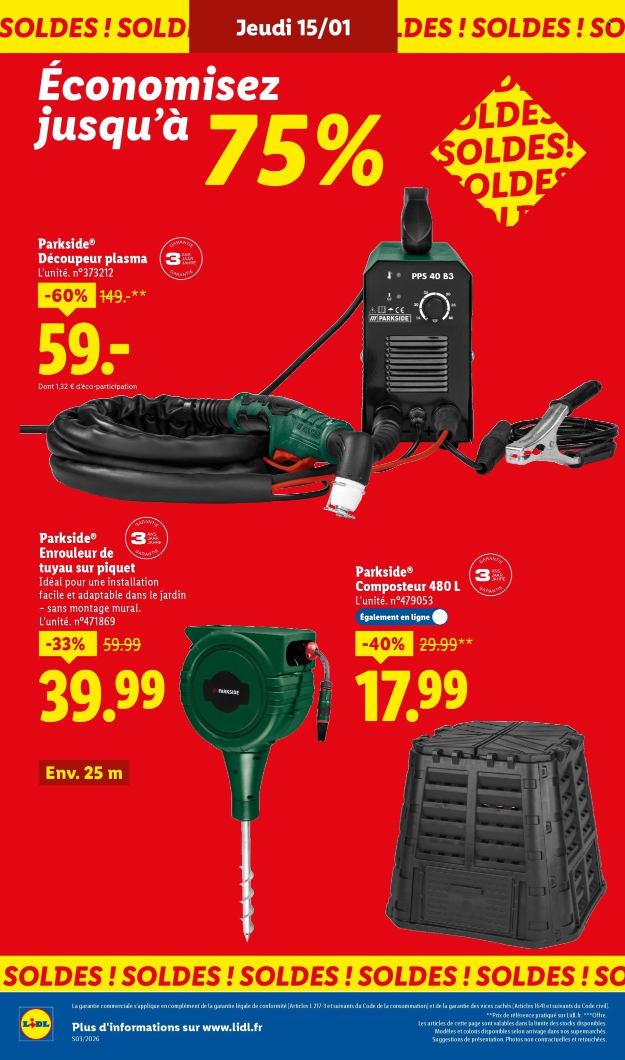 Catalogue LIDL - Les promos de la semaine (2026-01-15 - 2026-01-21)