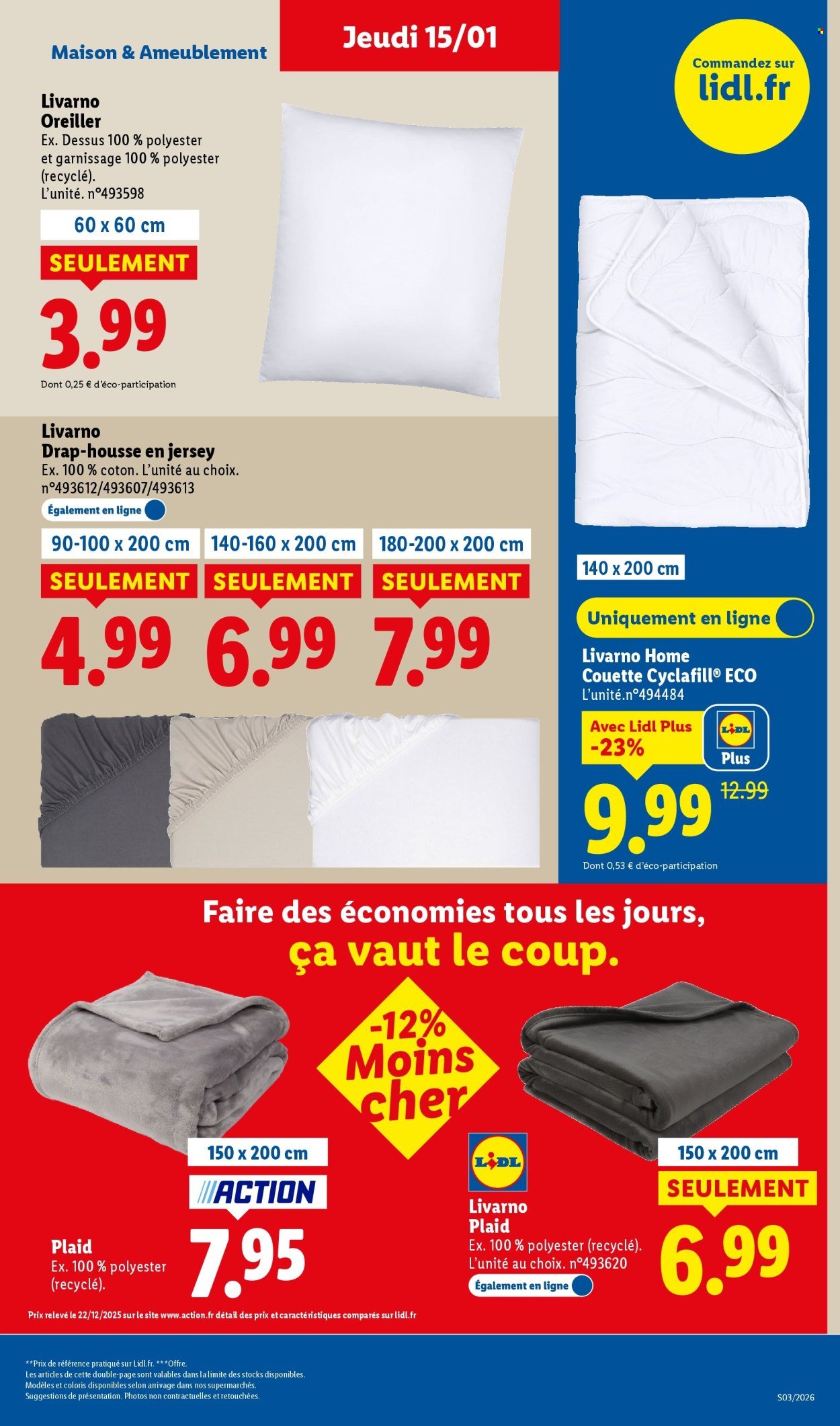 Catalogue LIDL - Les promos de la semaine (2026-01-15 - 2026-01-21)