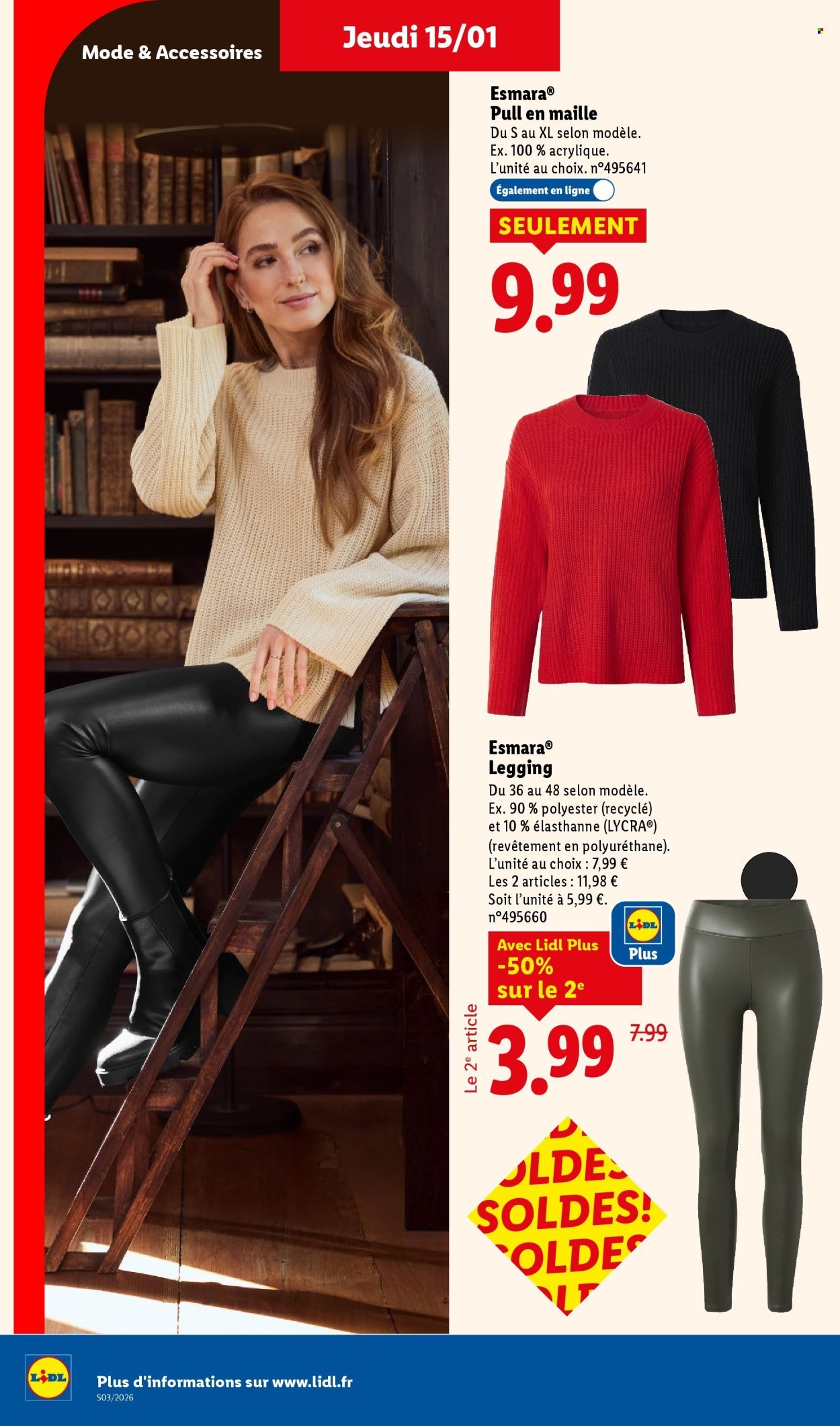 Catalogue LIDL - Les promos de la semaine (2026-01-15 - 2026-01-21)