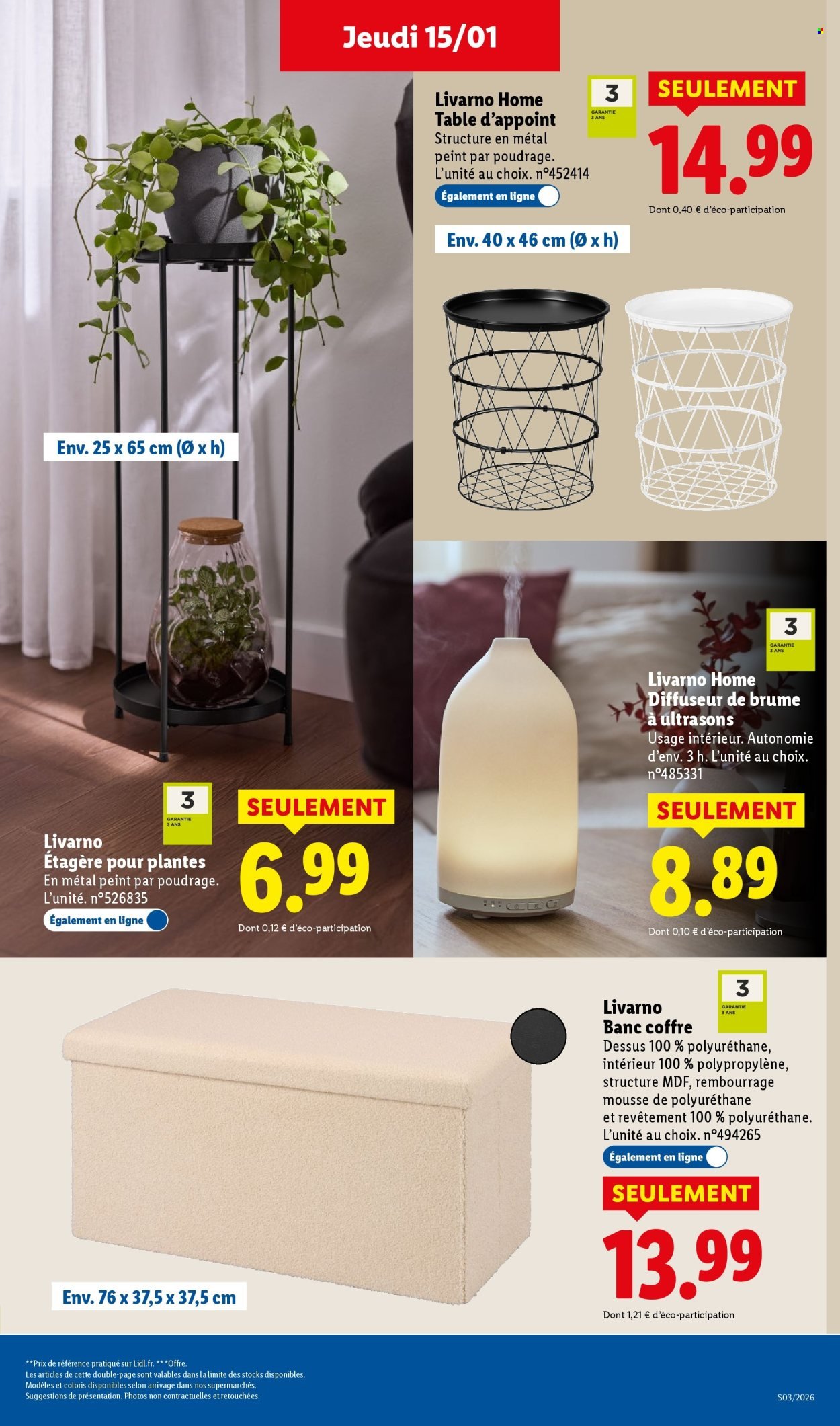Catalogue LIDL - Les promos de la semaine (2026-01-15 - 2026-01-21)