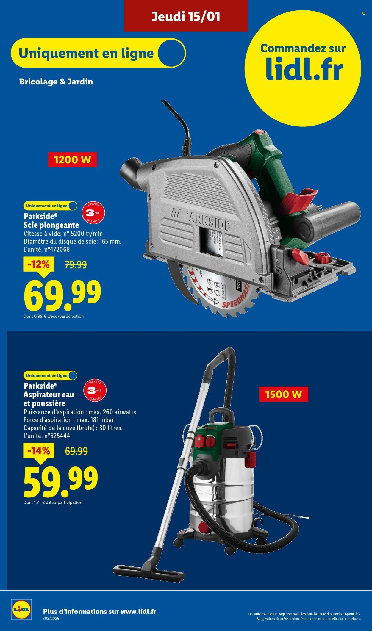Catalogue LIDL - Les promos de la semaine (2026-01-15 - 2026-01-21)