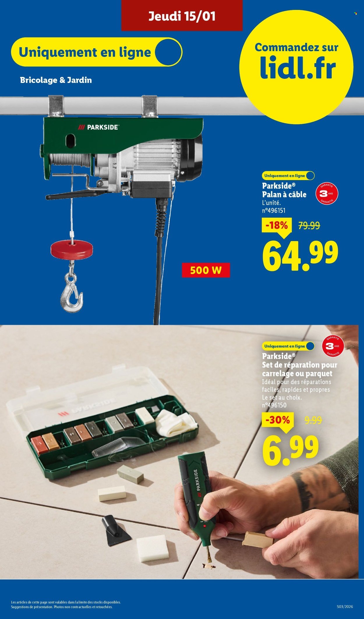 Catalogue LIDL - Les promos de la semaine (2026-01-15 - 2026-01-21)