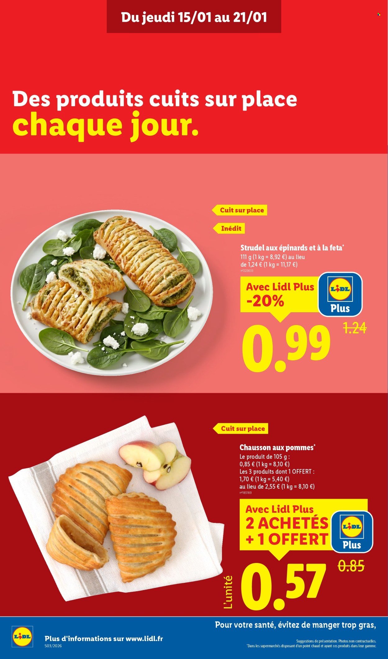 Catalogue LIDL - Les promos de la semaine (2026-01-15 - 2026-01-21)