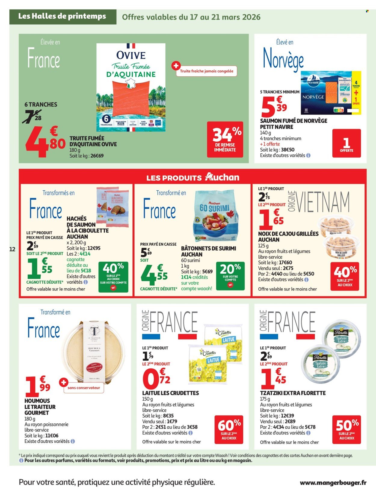 Catalogue AUCHAN - Pâques, halles printemps (2026-03-17 - 2026-03-22)