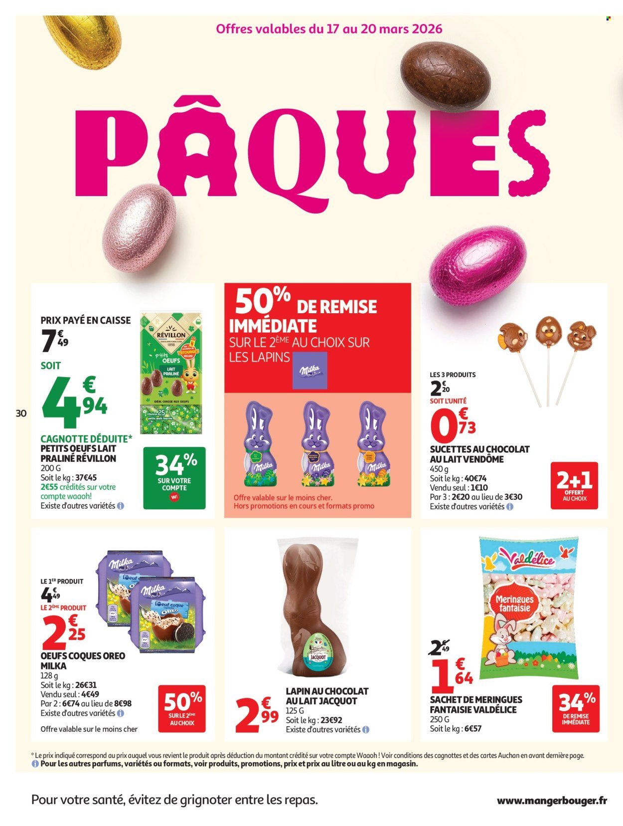 Catalogue AUCHAN - Pâques, halles printemps (2026-03-17 - 2026-03-22)