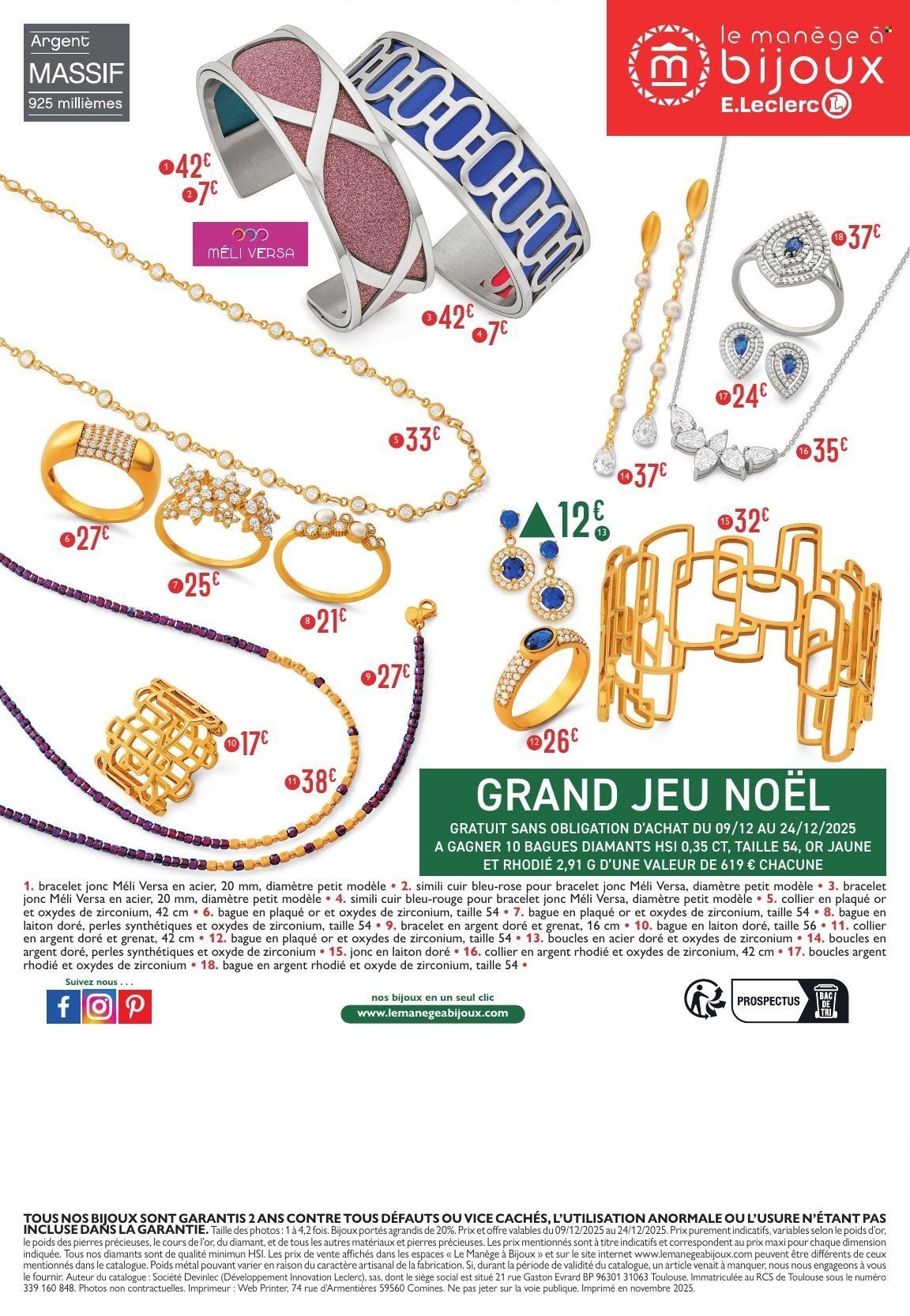 Catalogue E.LECLERC - NOËL (2025-12-09 - 2025-12-24)