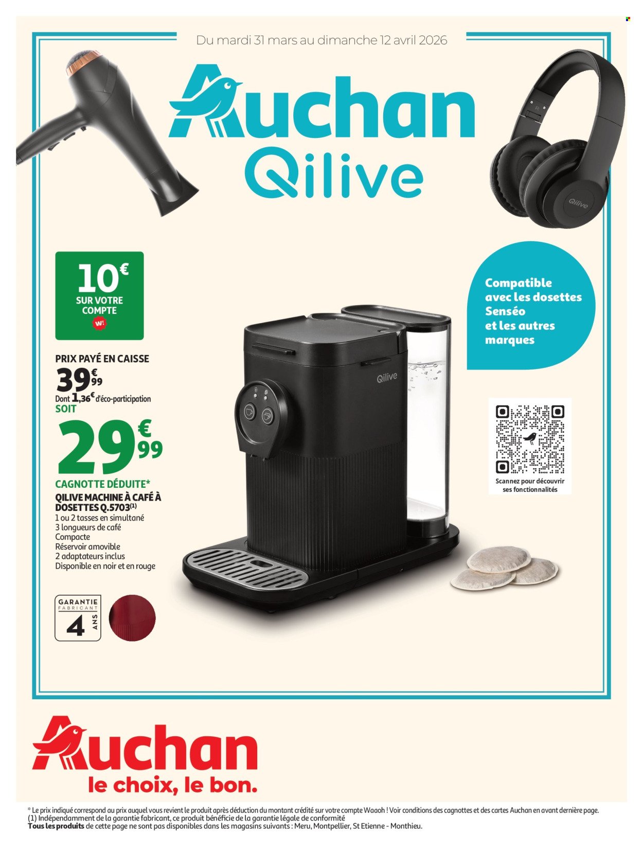 Catalogue AUCHAN - Produits Qilive