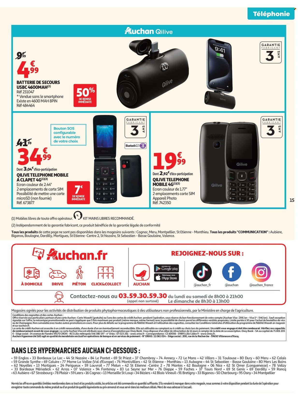 Catalogue AUCHAN - Produits Qilive (2026-03-31 - 2026-04-12)