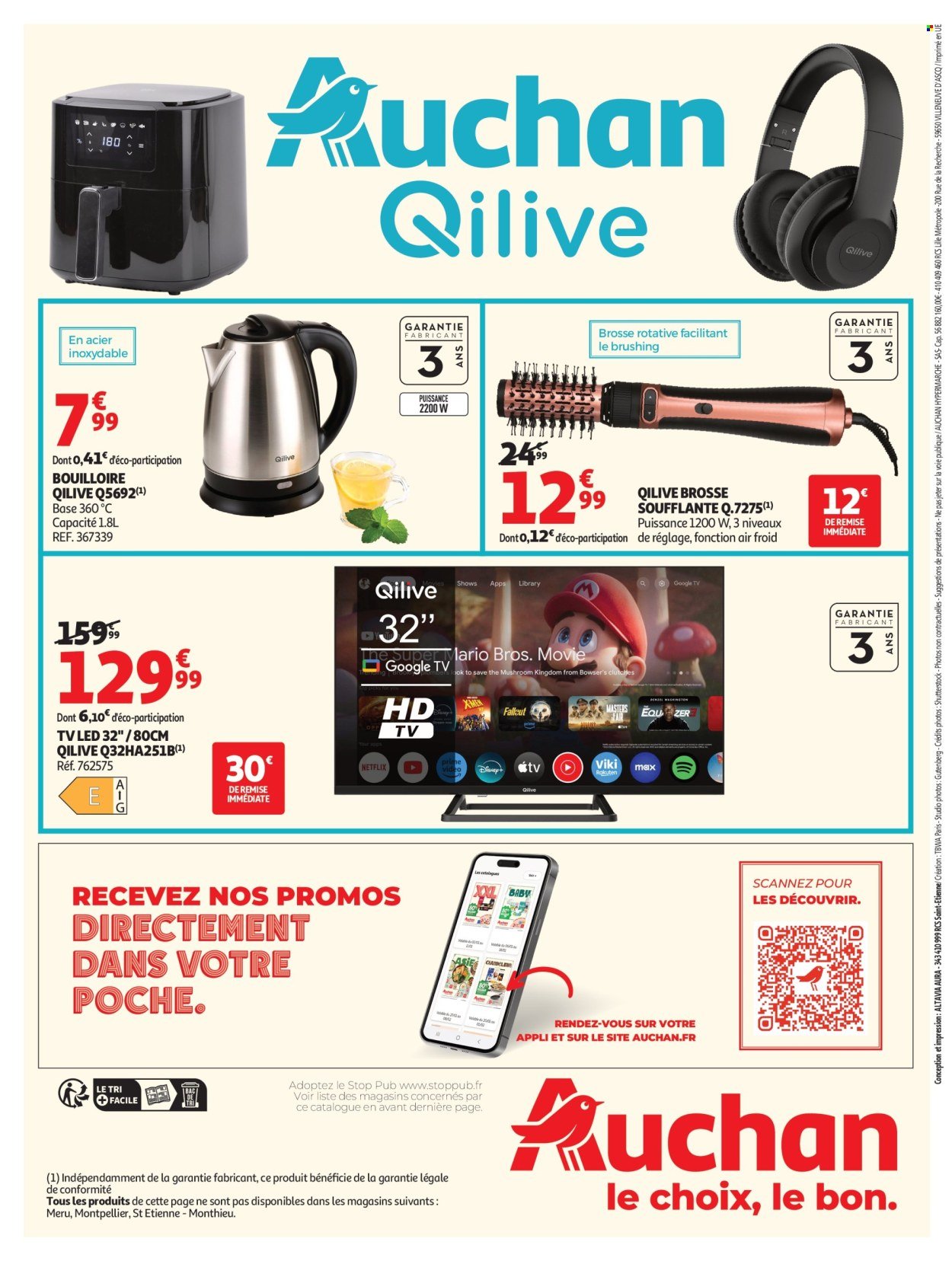 Catalogue AUCHAN - Produits Qilive